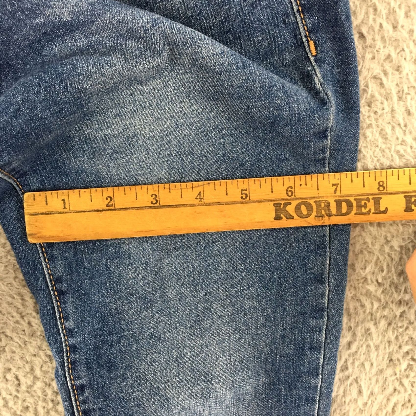 Old Navy Old Navy Maternity Rockstar Jeans Womens 2 Blue Medium Wash Denim Skinny Jeans Size 26" / US 2 / IT 38 - 5 Thumbnail
