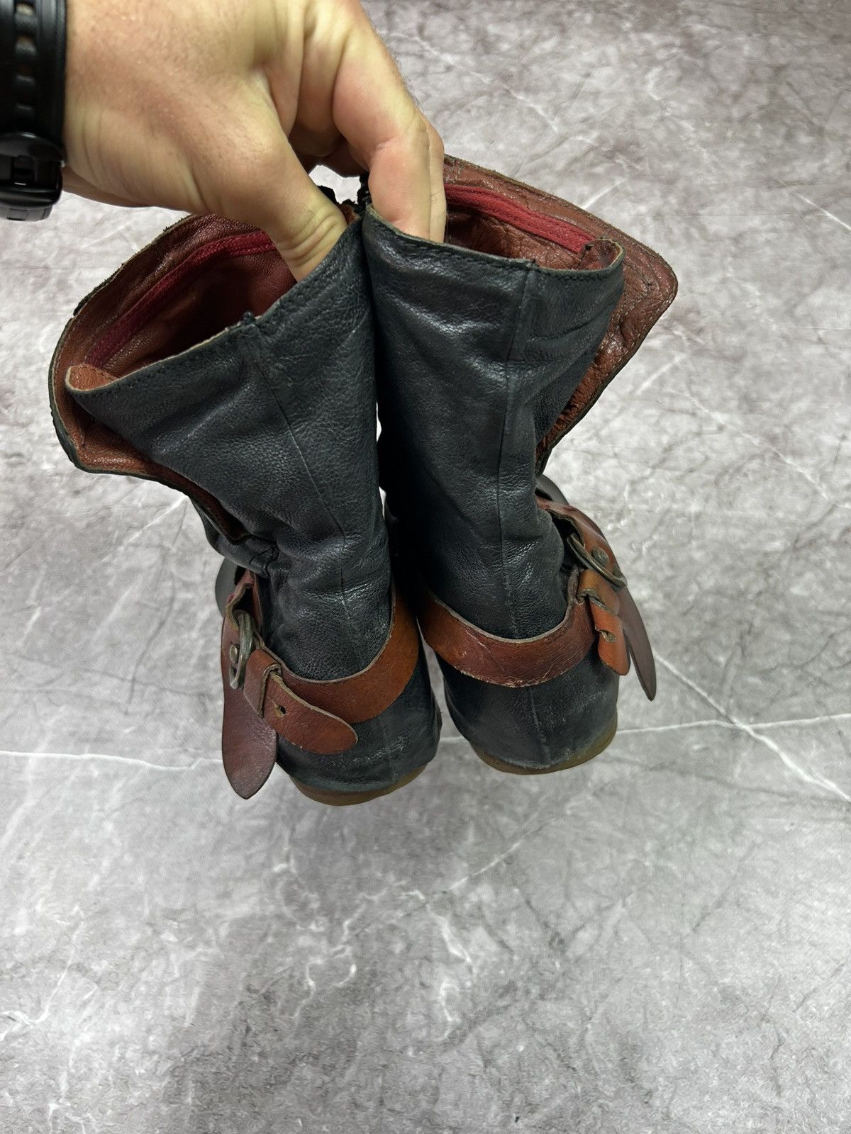 A.S.98 RARE AS 98 Airstep Vintage Ankle Straps Boots Guidi Vibe Size US 9 / IT 39 - 12 Thumbnail