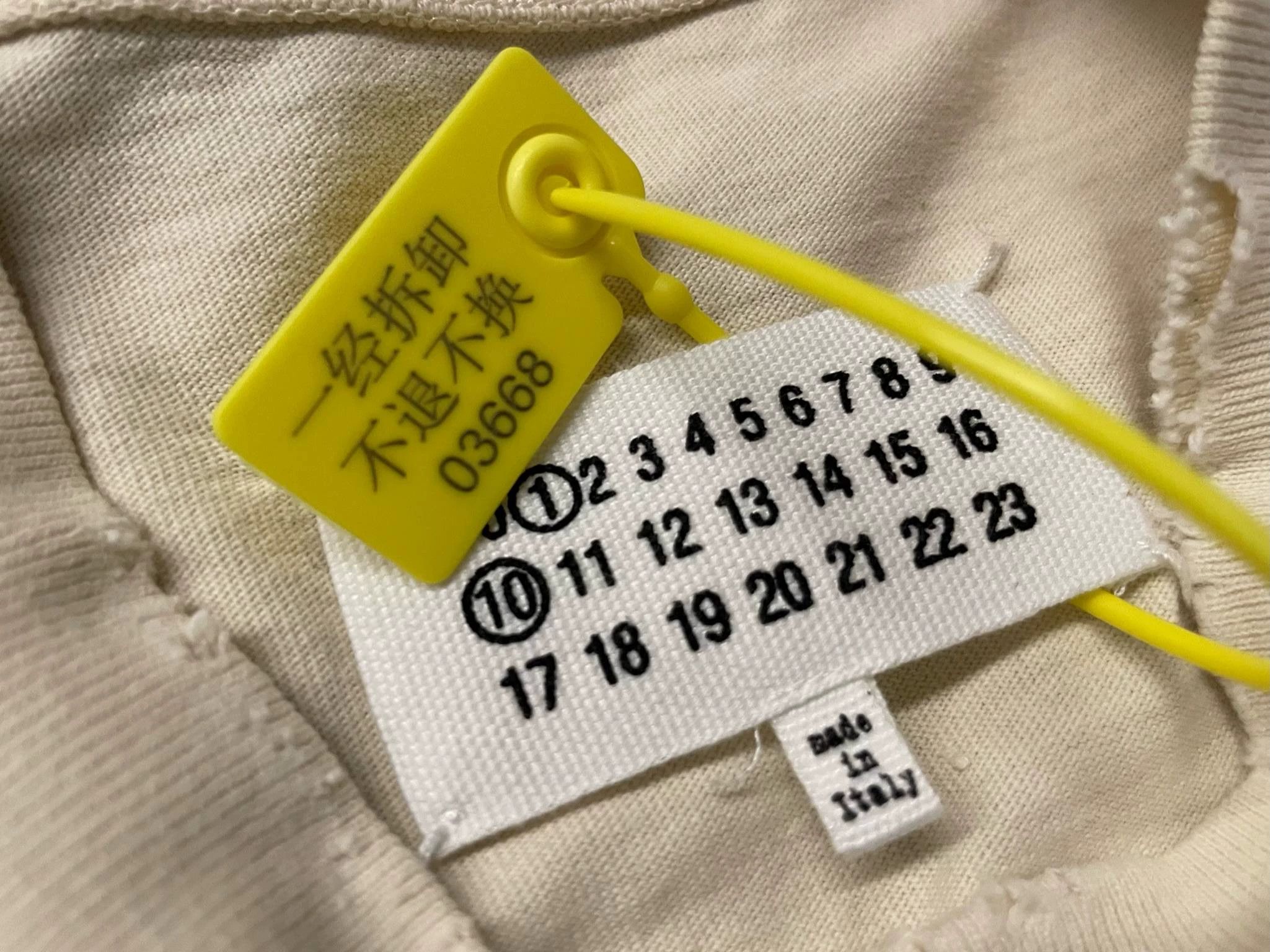 Maison Margiela Maison Margiela 24SS Handdrawn Logo SS Tee Size US L / EU 52-54 / 3 - 5 Thumbnail