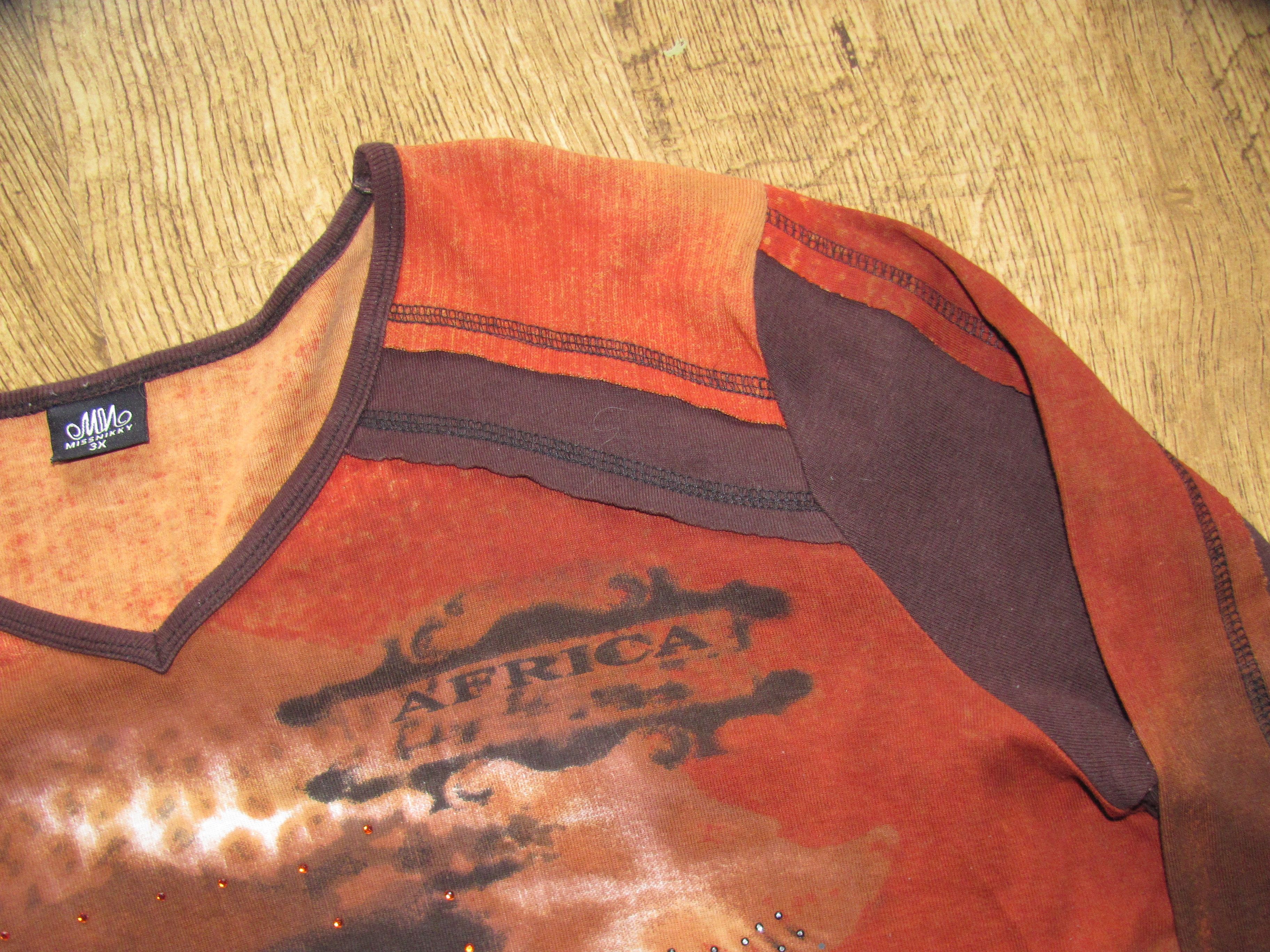 Hysteric Glamour Jean Paul Gaultier Style Long Sleeve Africa Shirt Size US XL / EU 56 / 4 - 7 Thumbnail