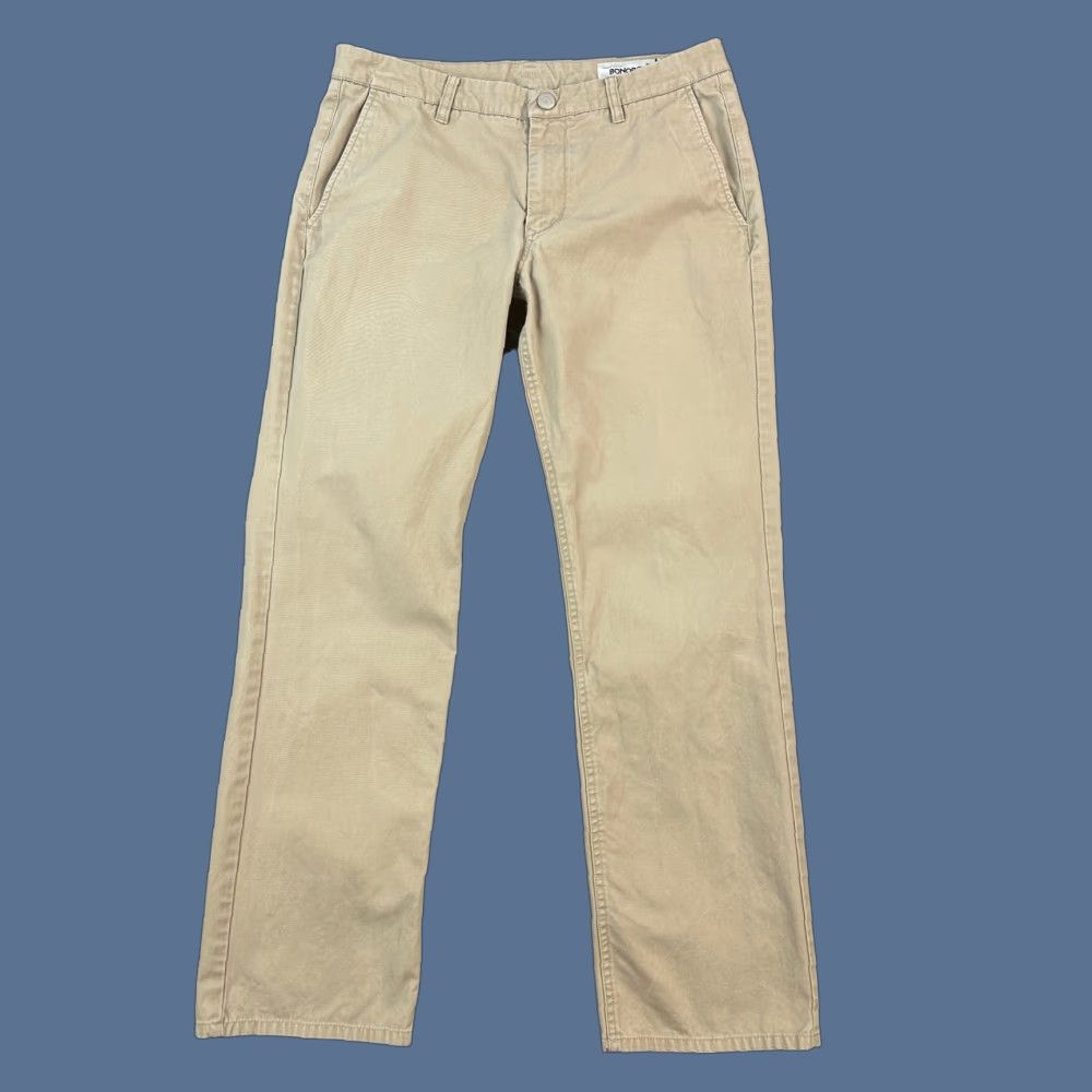 Bonobos Bonobos Pants Mens 32x30 Khaki Washed Chino Straight Everyday Casual Shirt Pants Size US 32 / EU 48 - 1 Thumbnail