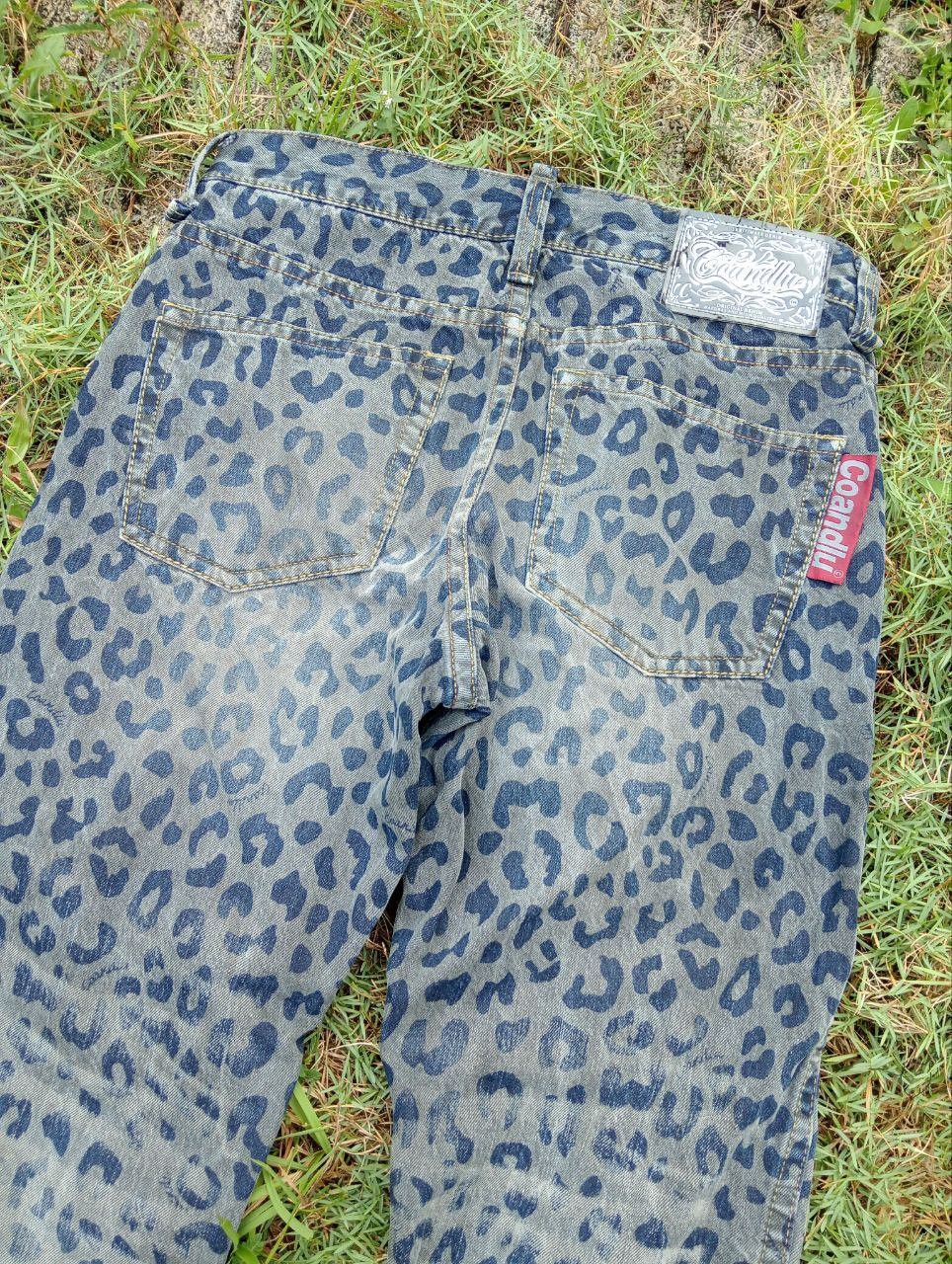 Japanese Brand Vintage CoAndLu Japan Leopard Jeans Size US 28 / EU 44 - 10 Thumbnail