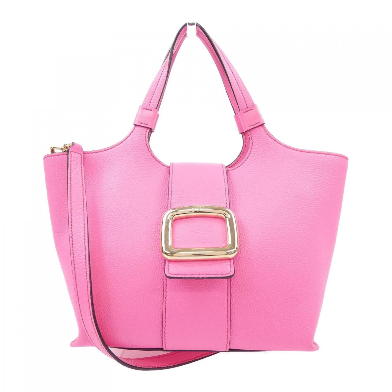 Roger Vivier Roger Vivier Roger Vivier Viv Shock Bag Leather Shoulder Bag DUTY FREE for USA Size ONE SIZE - 1 Thumbnail