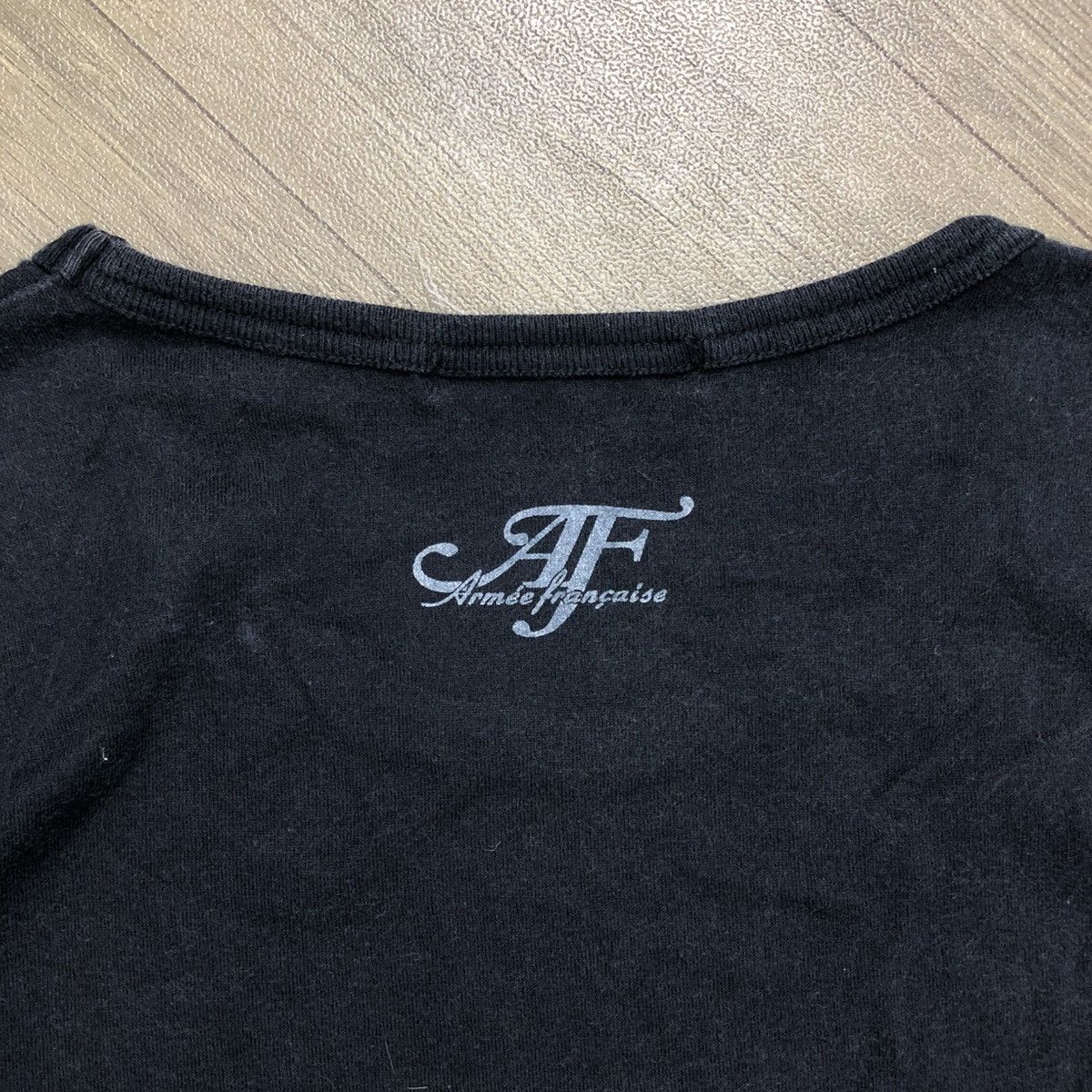If Six Was Nine × Japanese Brand × Le Grande Bleu (L.G.B.) 2000s Armee Francaise Cross Poem Punk LGB Style Longsleeve Size US M / EU 48-50 / 2 - 8 Thumbnail