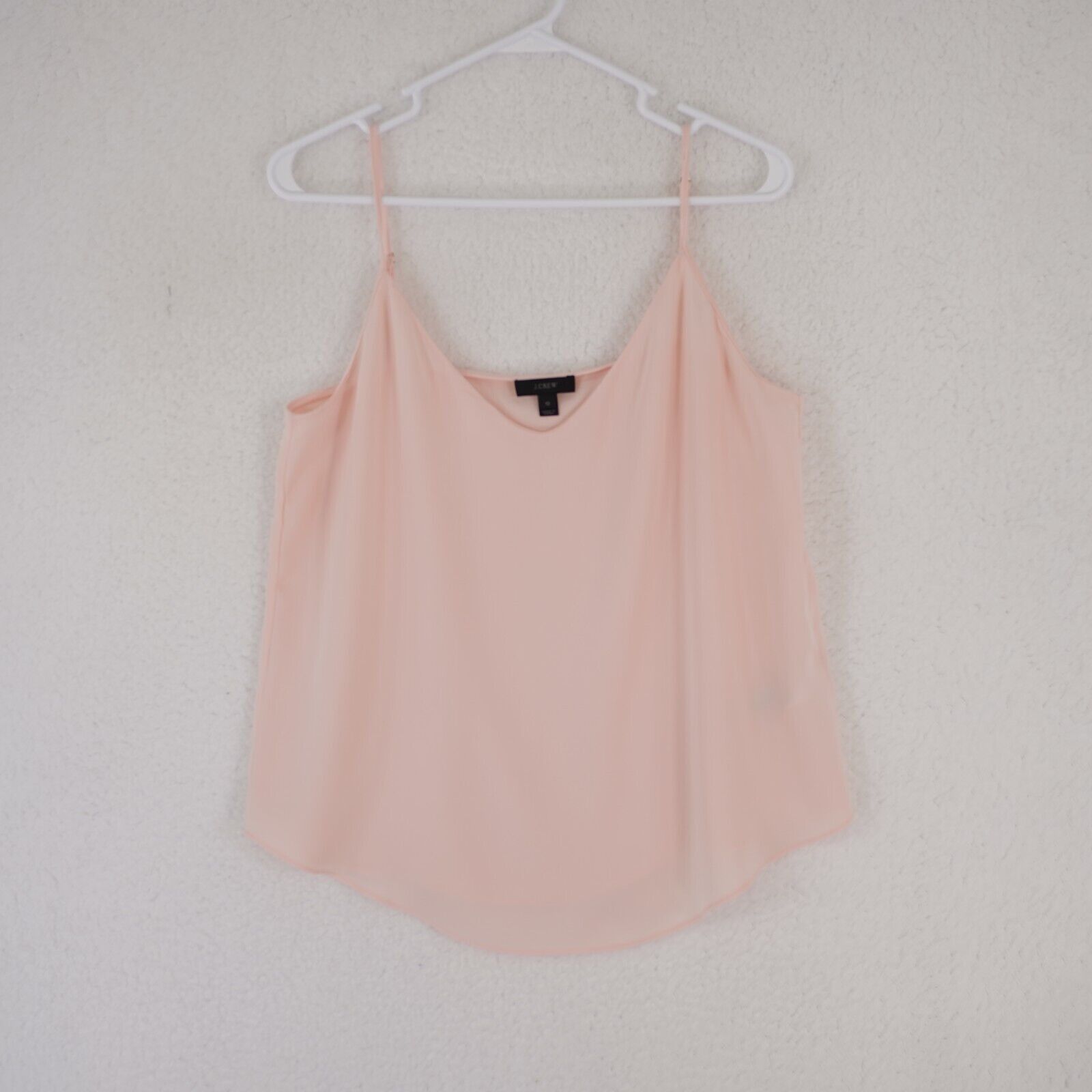 J.Crew J. Crew Size 10 Pink Spaghetti Strap Blouse / Top Size L / US 10 / IT 46 - 1 Thumbnail