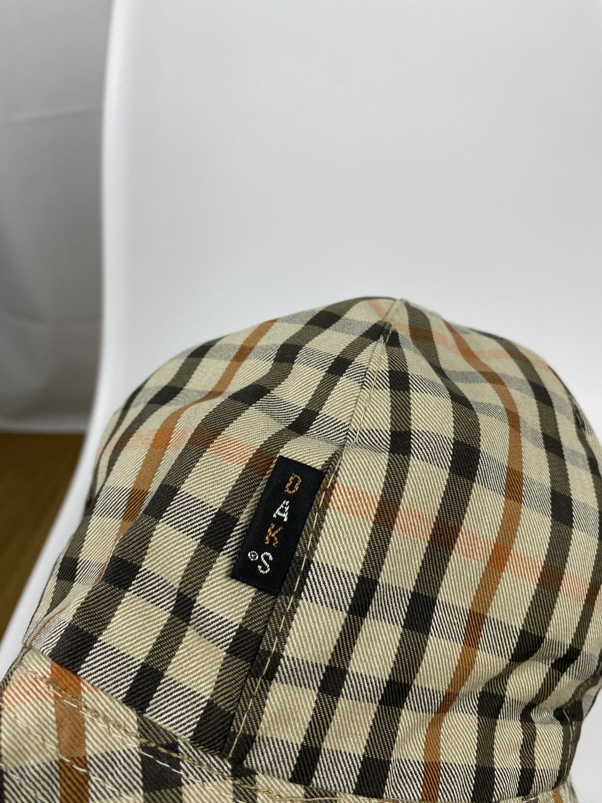 DAKS × Vintage Daks London Checkered Bucket Hat Reversible Vintage Size ONE SIZE - 8 Thumbnail