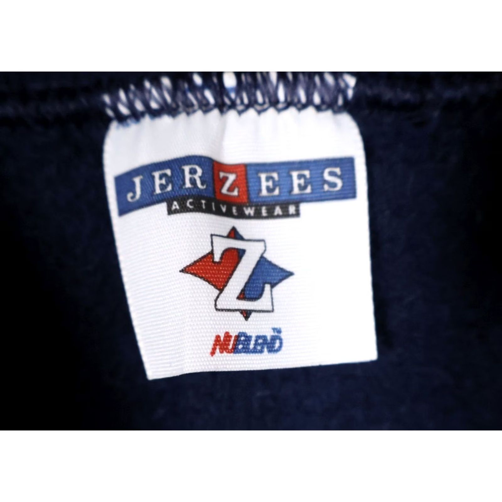 Jerzees VINTAGE Jerzees Wolf Moon Sweatshirt Men Large Dark Blue Crewneck Distressed Graphic Print 90s Theme Animals Nature Size US L / EU 52-54 / 3 - 3 Thumbnail