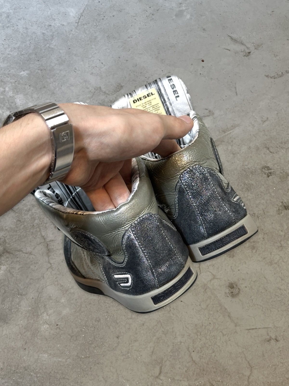 Diesel (SS08) DEEP HI TOP Size US 8.5 / EU 41-42 - 7 Thumbnail