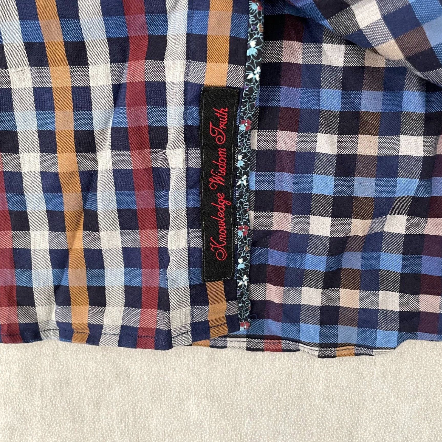 Robert Graham Robert Graham Shirt XL Multicolor Check Long Sleeve Classic Fit Modern Mens Size US XL / EU 56 / 4 - 6 Thumbnail
