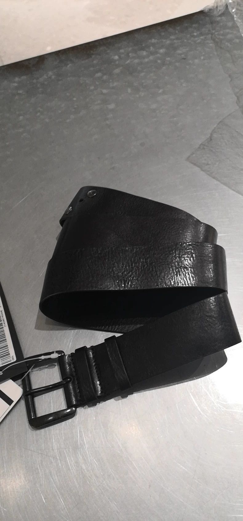 Ann Demeulemeester Ann Demeulemeester ann demeulemeester cowhide belt for men Size ONE SIZE - 1 Thumbnail