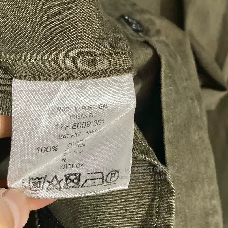 Givenchy Givenchy size 39 Military Green Denim Shirt Jacket Size US S / EU 44-46 / 1 - 7 Thumbnail