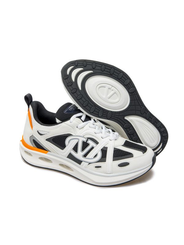 Valentino o1s22i1n1224 Vlogo Easyjog Low-Top Sneakers in Multicolor Size US 10 / EU 43 - 3 Thumbnail