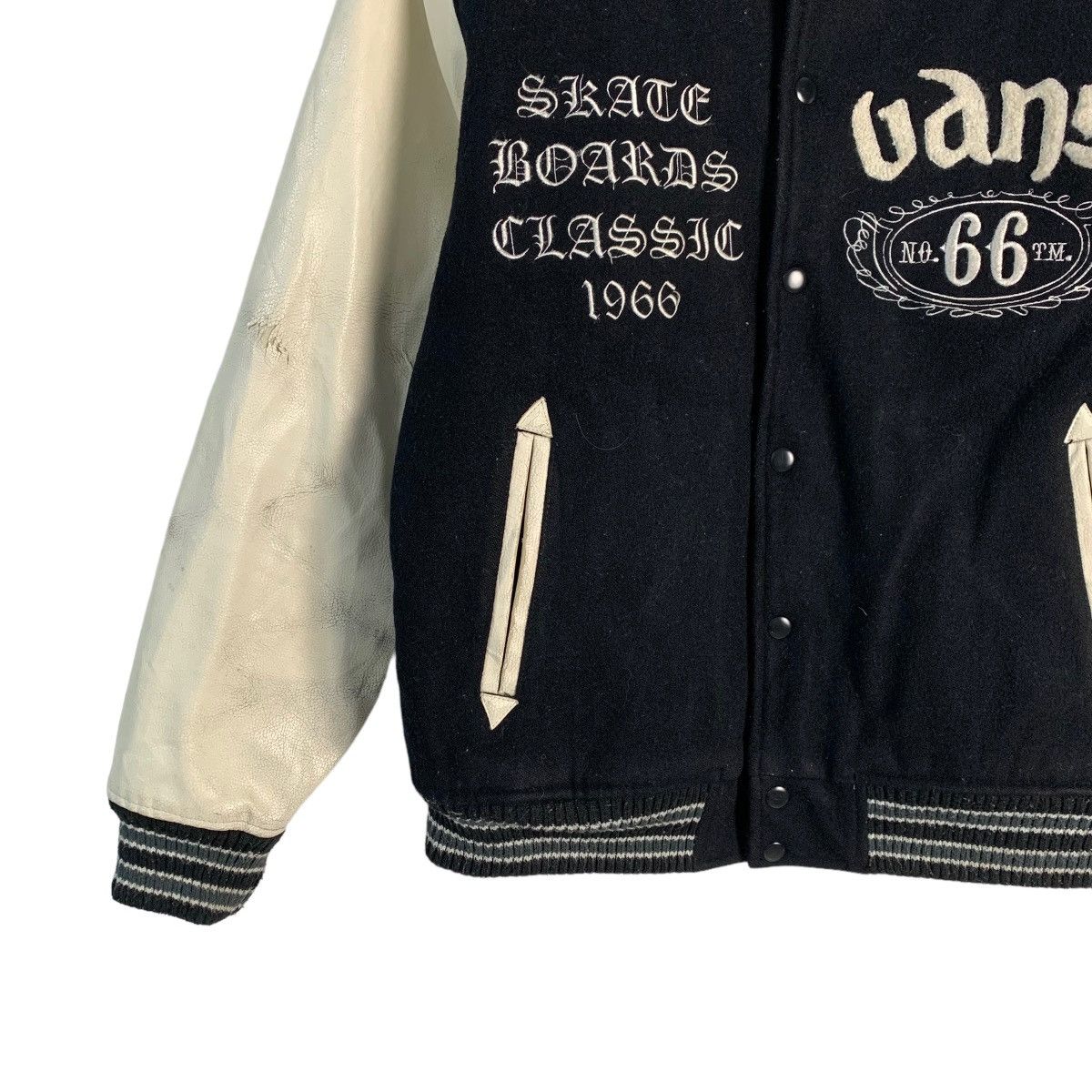 Vans Vans Punk Skull Varsity Jacket Size US L / EU 52-54 / 3 - 12 Thumbnail