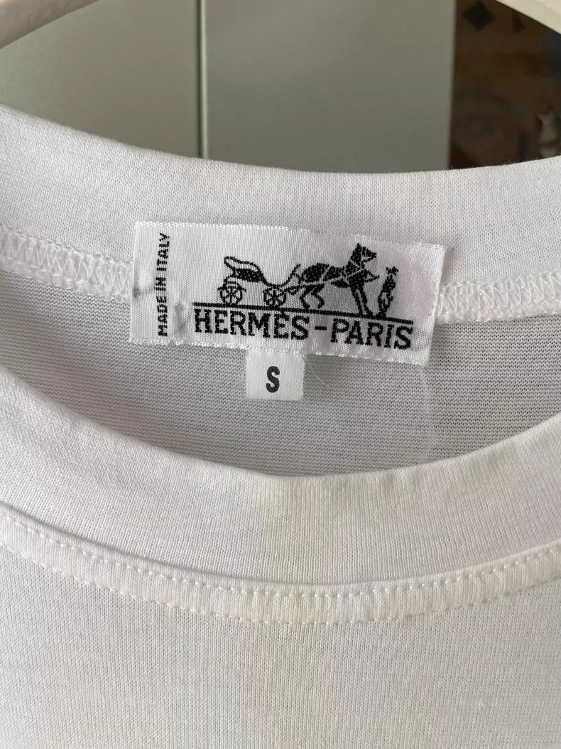 Hermes Hermes Short Sleeve TShirt with Sunflower Design-2506 Size S / US 4 / IT 40 - 3 Thumbnail