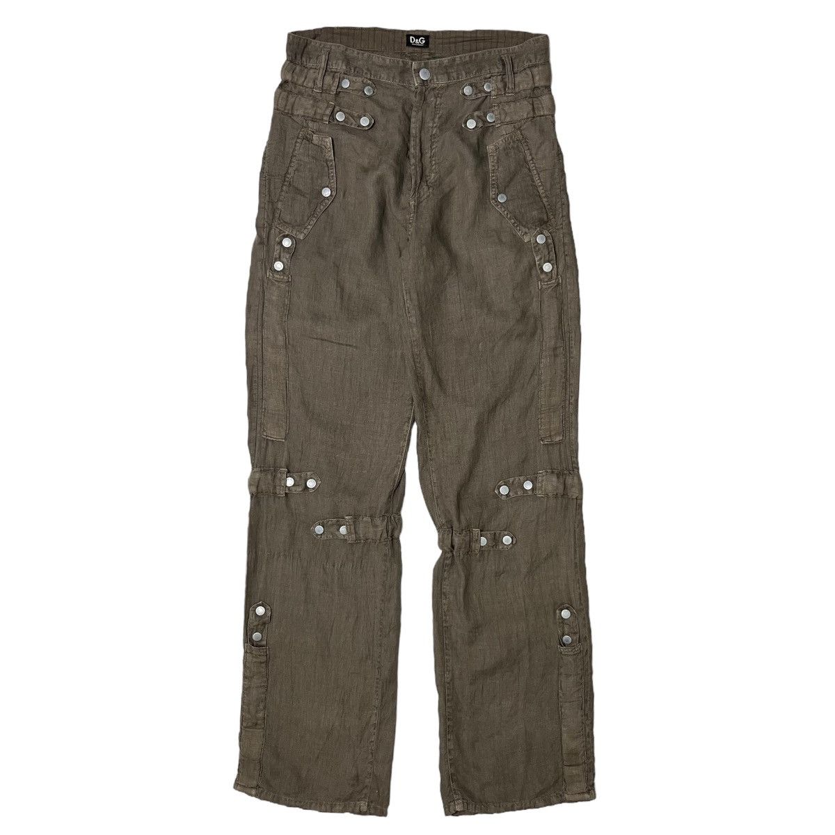 image of Dolce Gabbana Dolce&gabbana Studd Cargo Pants in Tan, Men's (Size 33)