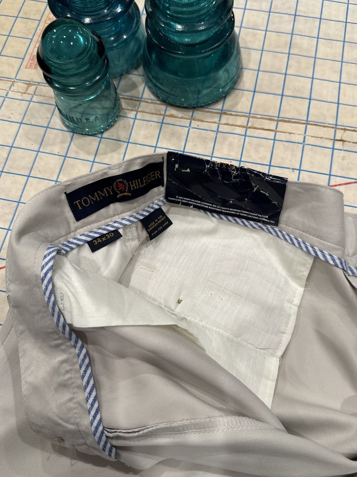 Tommy Hilfiger Vintage NWT Tommy Hilfiger Micro Tech Lightweight Pants 34 Size US 34 / EU 50 - 8 Thumbnail