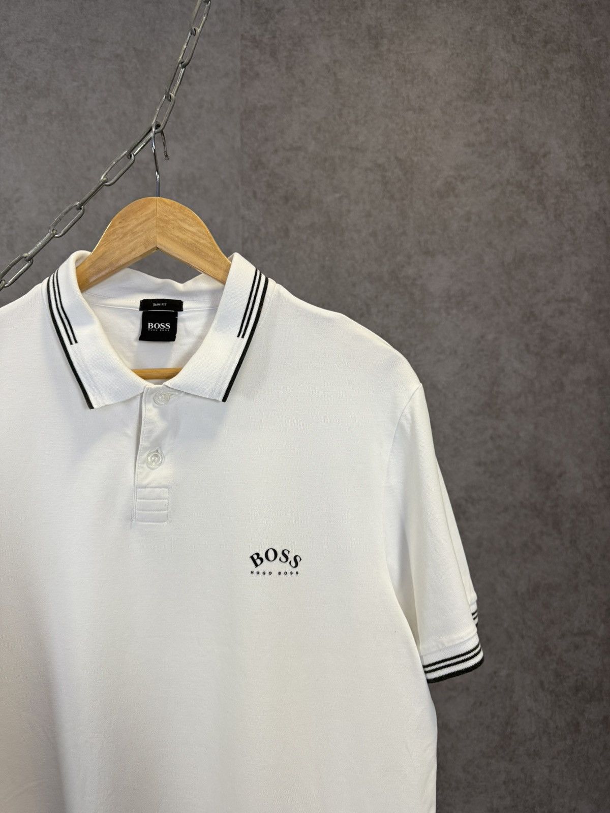 Designer × Hugo Boss Hugo Boss designer logo polo tee Size US XL / EU 56 / 4 - 2 Thumbnail