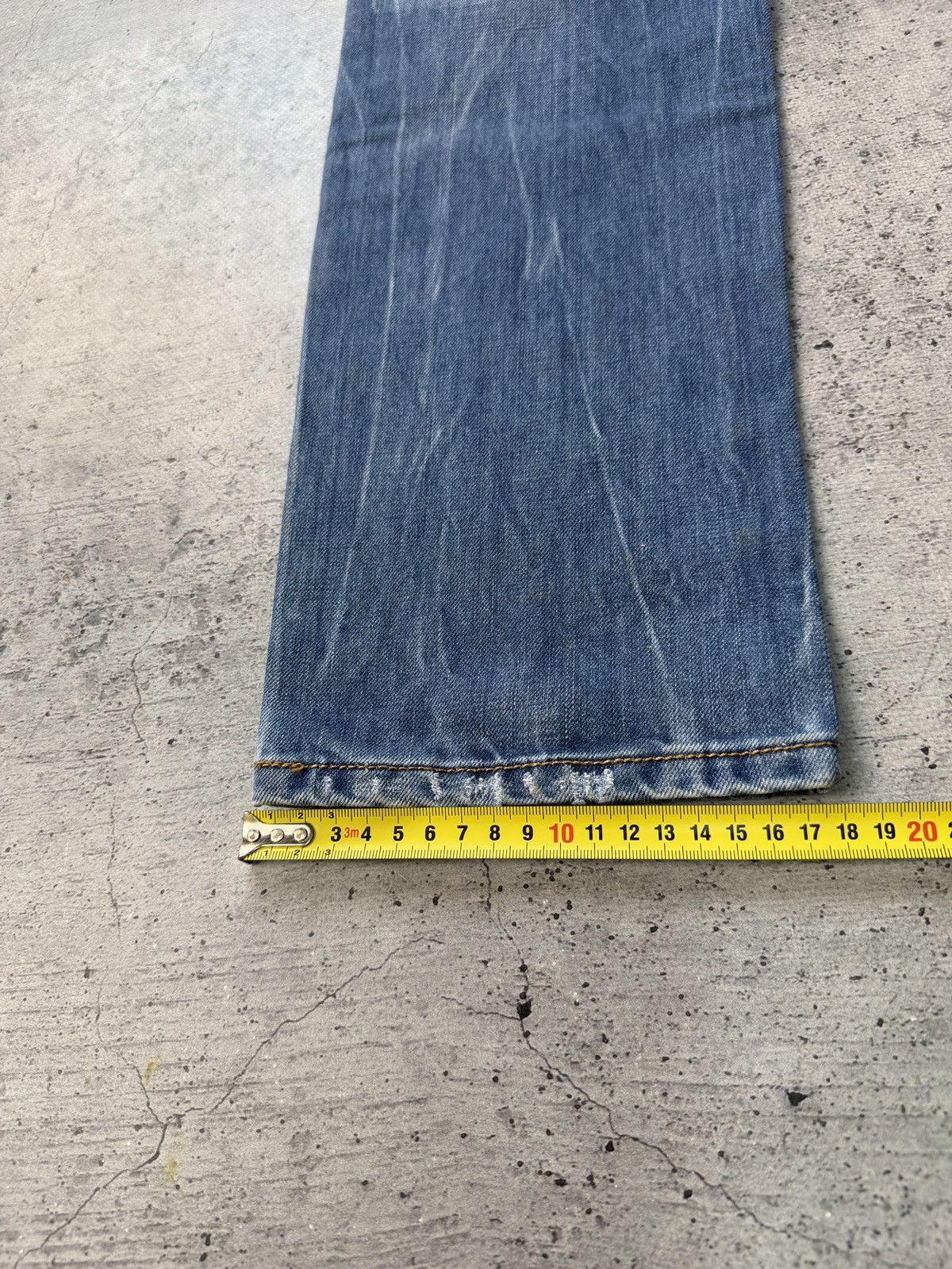 Diesel Vintage Diesel Jeans Distressed Faded Flared Wide Baggy Y2K Size US 32 / EU 48 - 7 Thumbnail