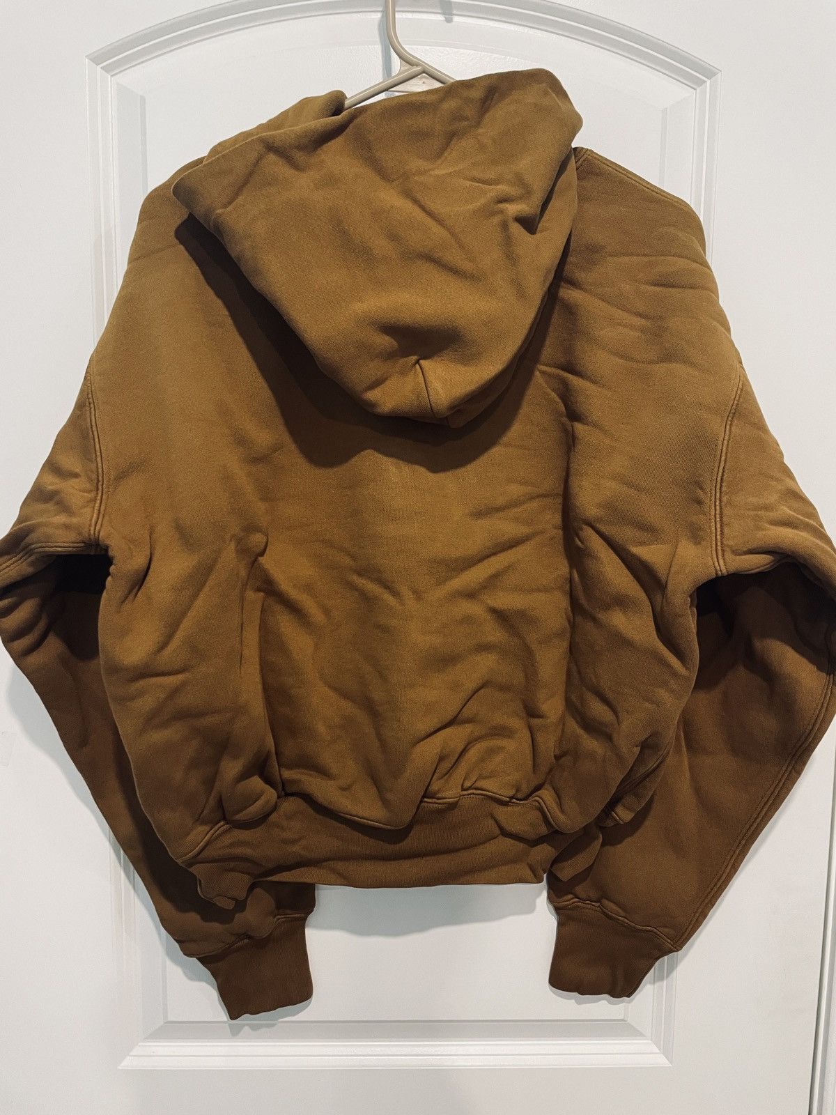 Balenciaga × Gap × Kanye West Yeezy Gap Perfect Hoodie Light Brown Size Small Size US S / EU 44-46 / 1 - 2 Thumbnail