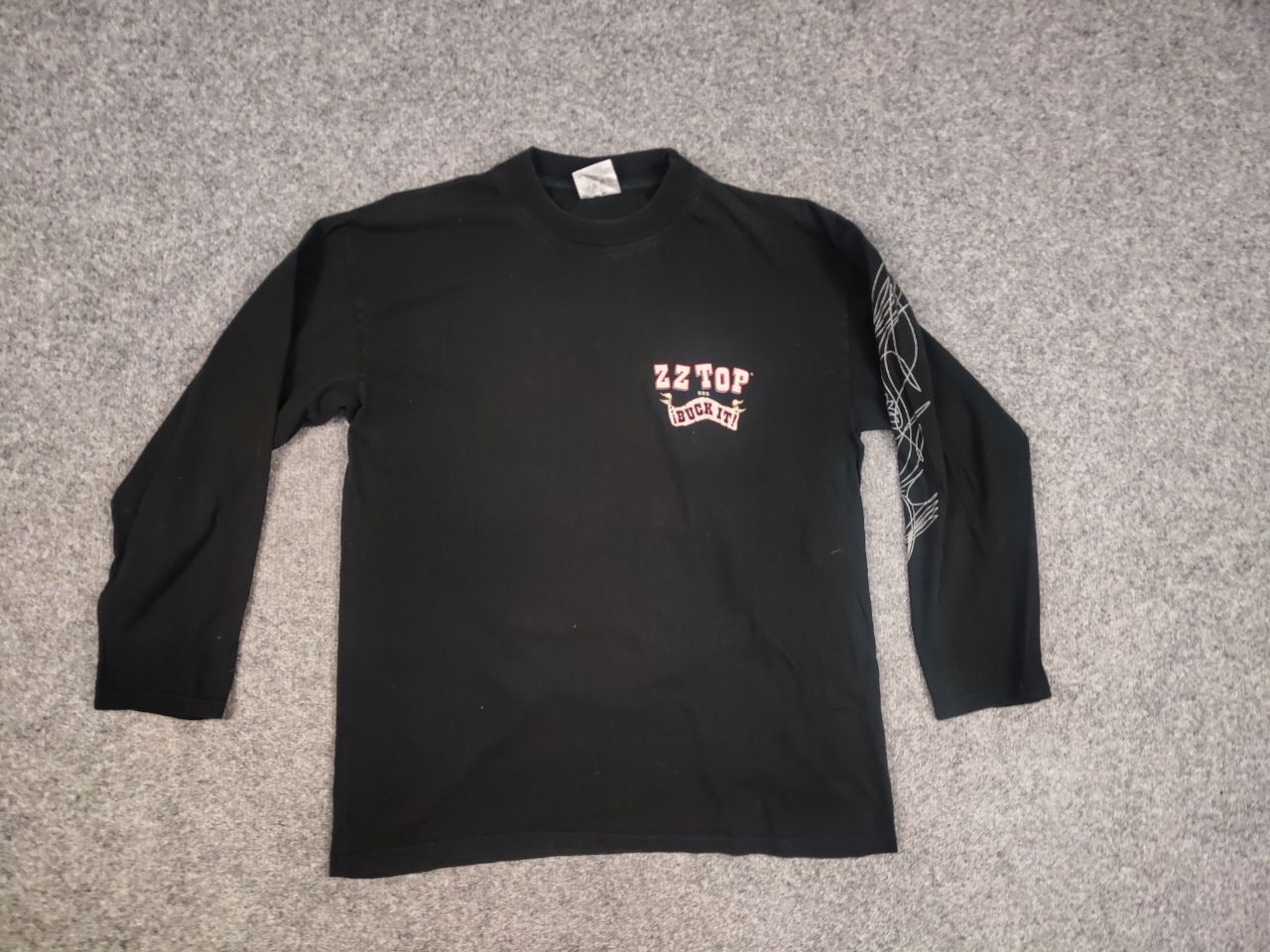 Band Tees Vintage ZZ Top 2002 Buck in Tour T Shirt Longsleeve Size US S / EU 44-46 / 1 - 8 Thumbnail