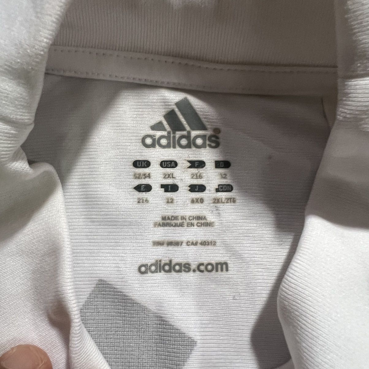 Vintage vintage Chelsea training adidas Size US XL / EU 56 / 4 - 4 Thumbnail