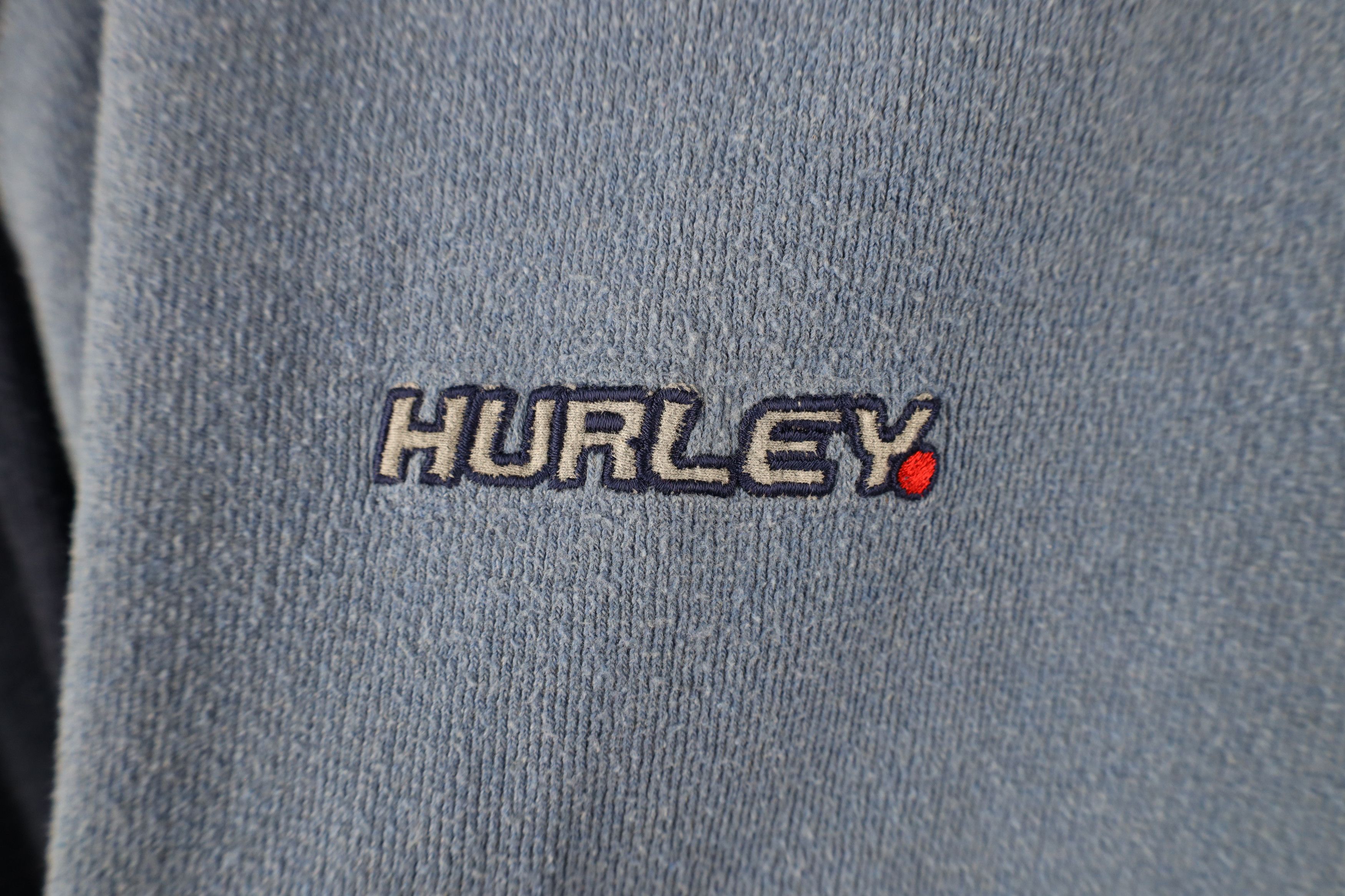 Hurley × Vintage Vintage 90s Y2K Hurley Int Ribbed Knit Raglan T-Shirt Size US M / EU 48-50 / 2 - 4 Thumbnail