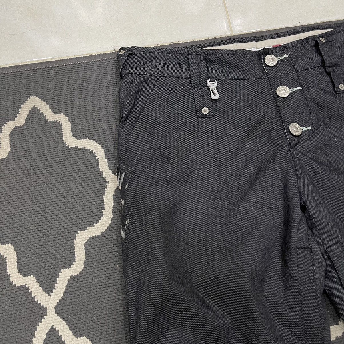 Levi's × Levi's Vintage Clothing × Vintage Rare Limited Edition Levis x 686 Denim Ski Pants Size 36" / US 14 / IT 50 - 12 Thumbnail
