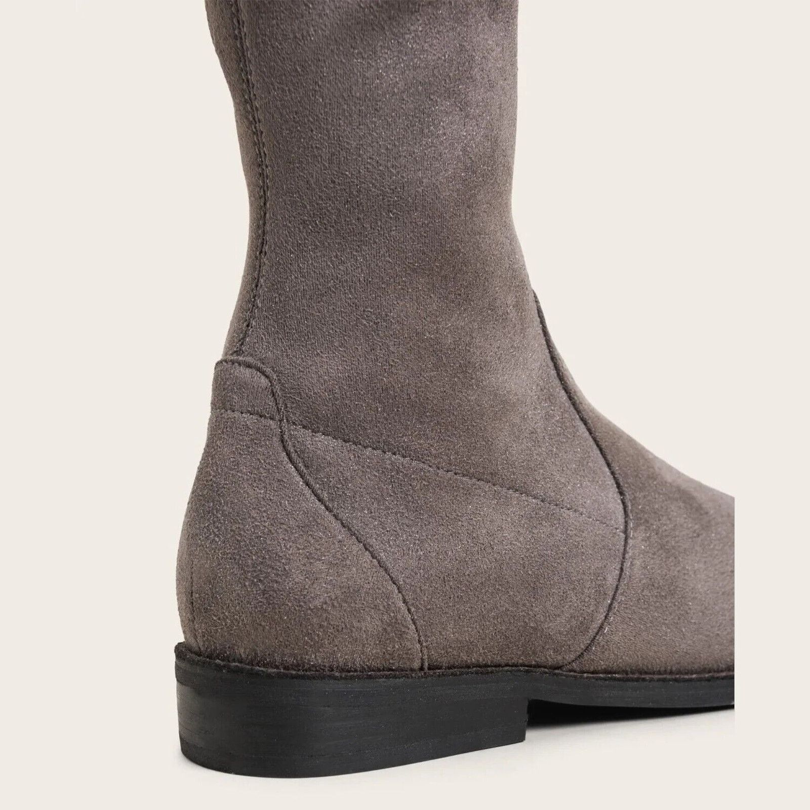 Kenneth Cole Gentle Soul Kenneth Cole Women Grey Suede Tall Boots Size 5M Size US 5 / IT 35 - 6 Thumbnail