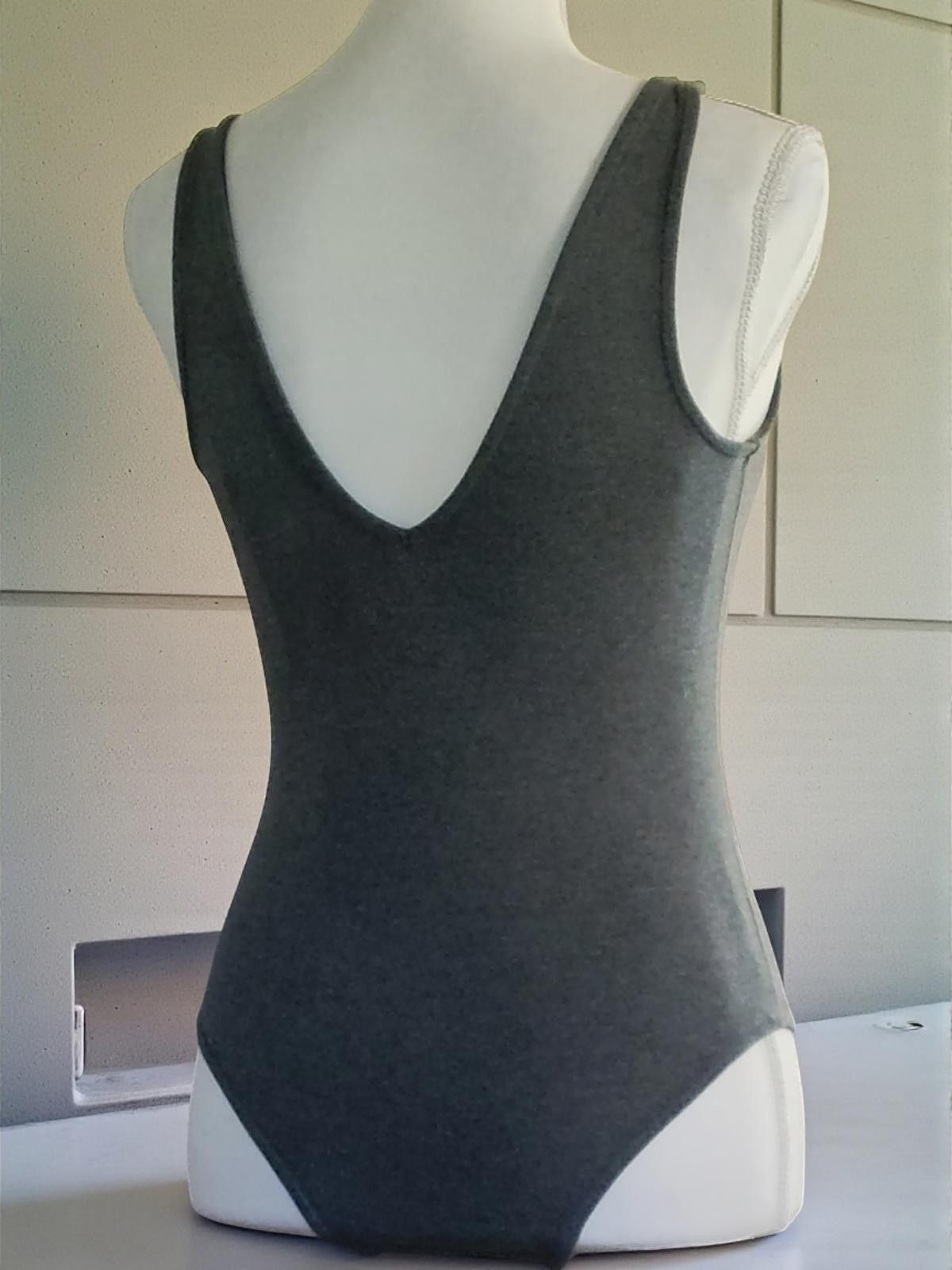Alfani Alfani Intimates Small Size Gray Modal Bodysuit Size ONE SIZE - 5 Thumbnail