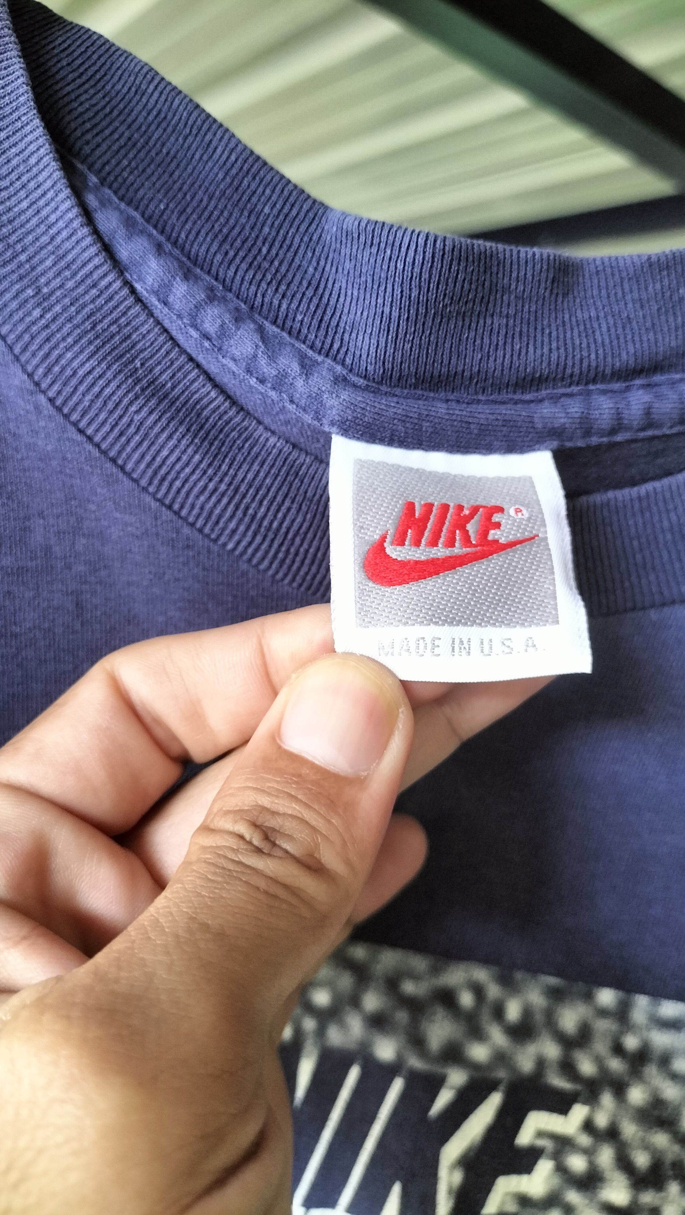 Nike × Vintage Vintage 90s Nike Just Do It Jordan Single Stitch USA Size US M / EU 48-50 / 2 - 3 Thumbnail