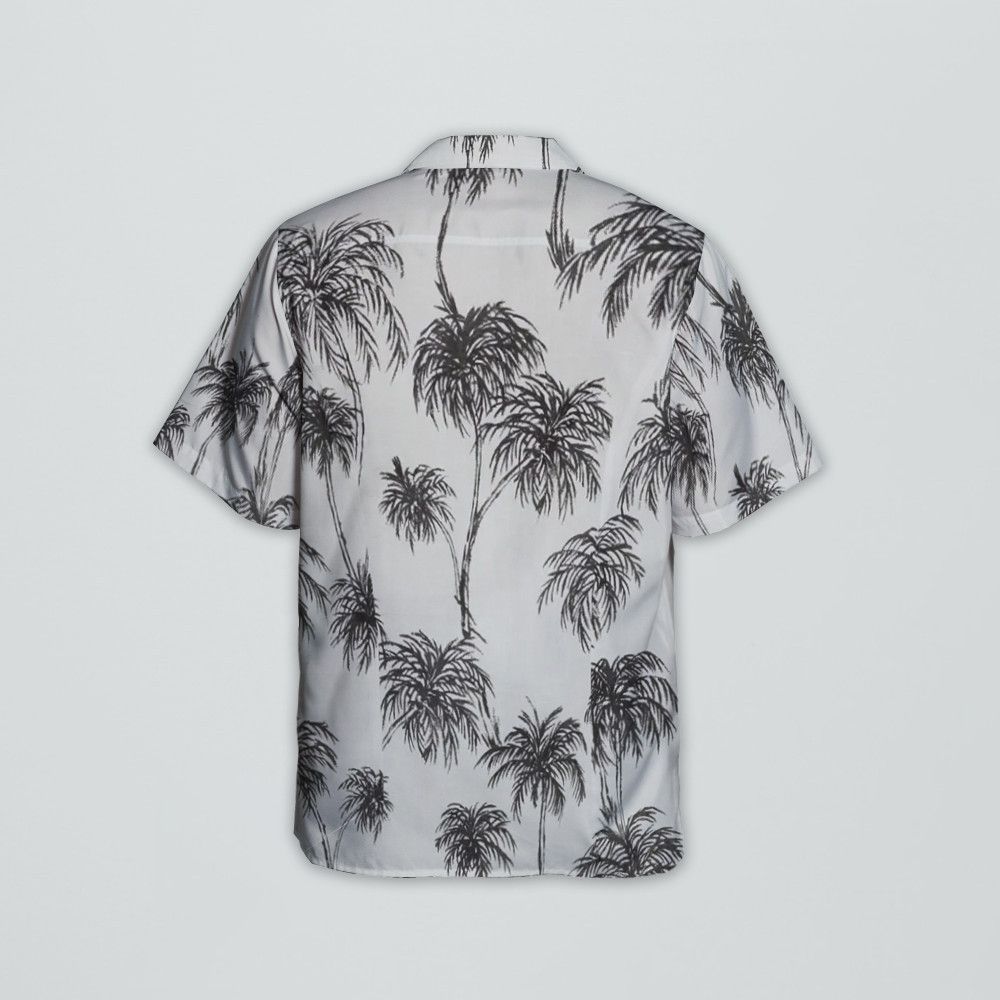 Designer Palm Tree-Print Shirt – Coastal Vibes, Urban Attitude Size US M / EU 48-50 / 2 - 3 Thumbnail