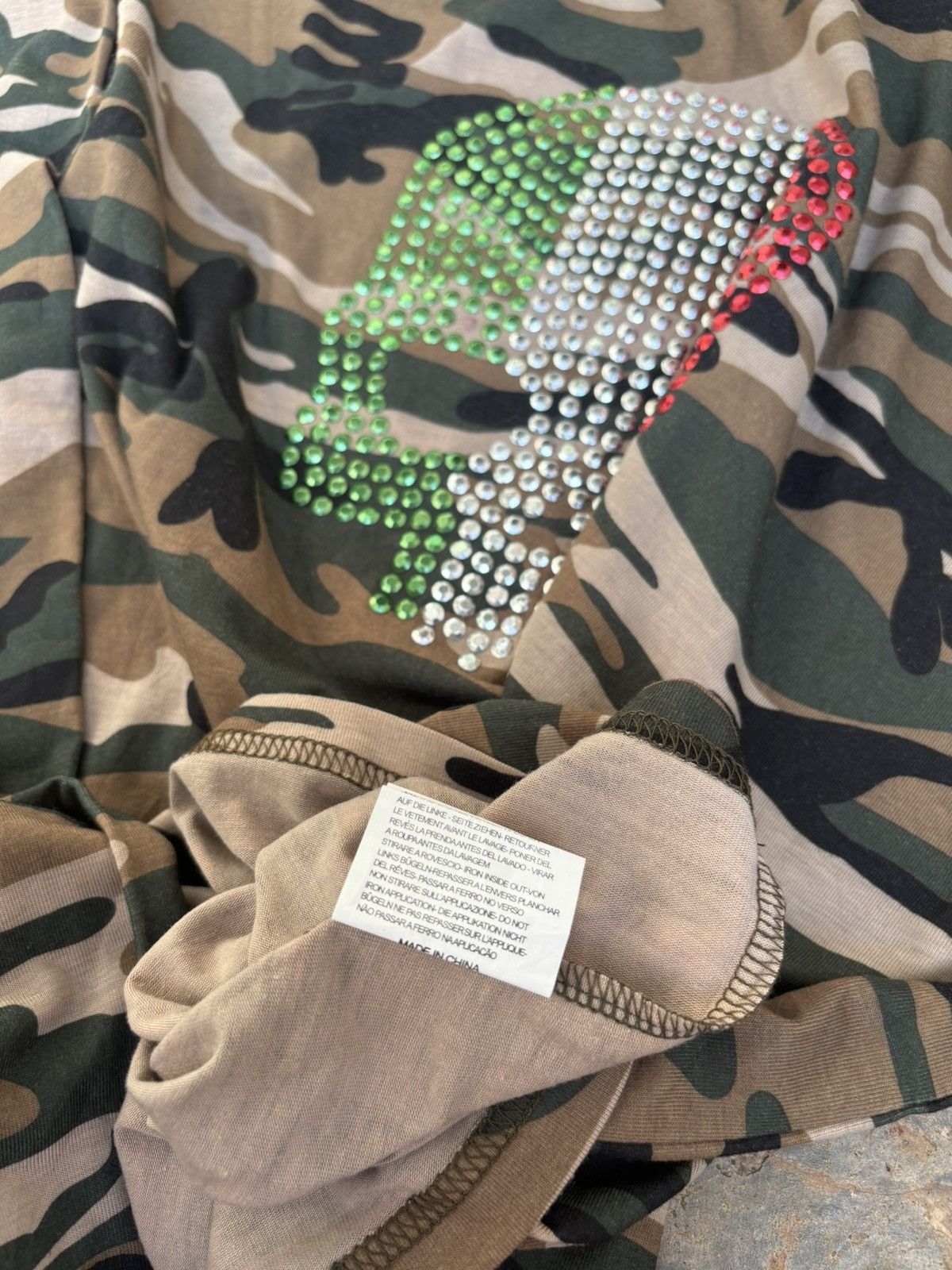 Hysteric Glamour Y2k Hydrogen Skull Camo Ifsixwasnine Punk Style Size US XL / EU 56 / 4 - 8 Thumbnail