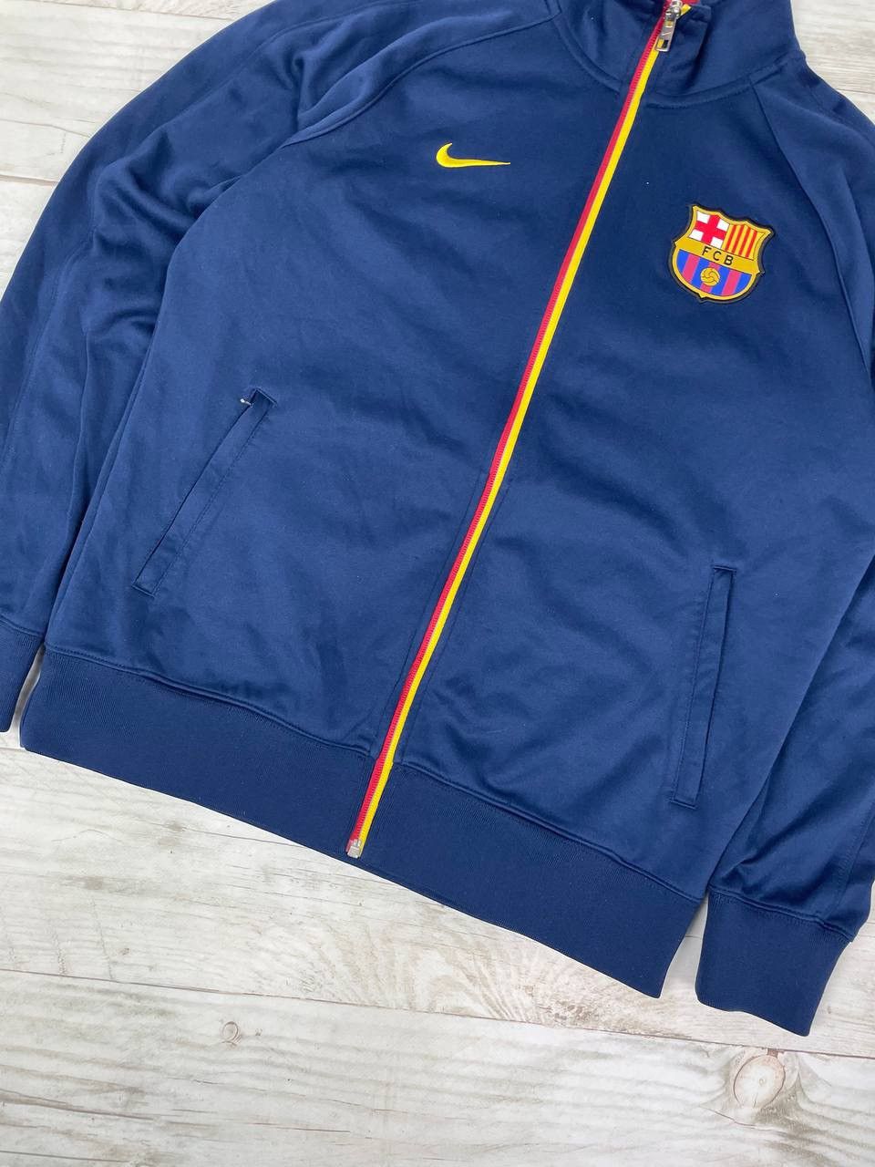 Nike Nike FC Barcelona 2013 2014 Training Track Top Soccer Jacket Size US M / EU 48-50 / 2 - 3 Thumbnail