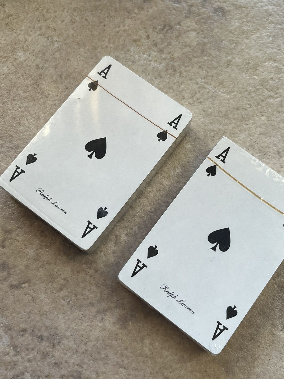 Ralph Lauren Purple Label ULTRA RARE SEALED PURPLE LABEL PLAYING CARDS Size ONE SIZE - 3 Thumbnail