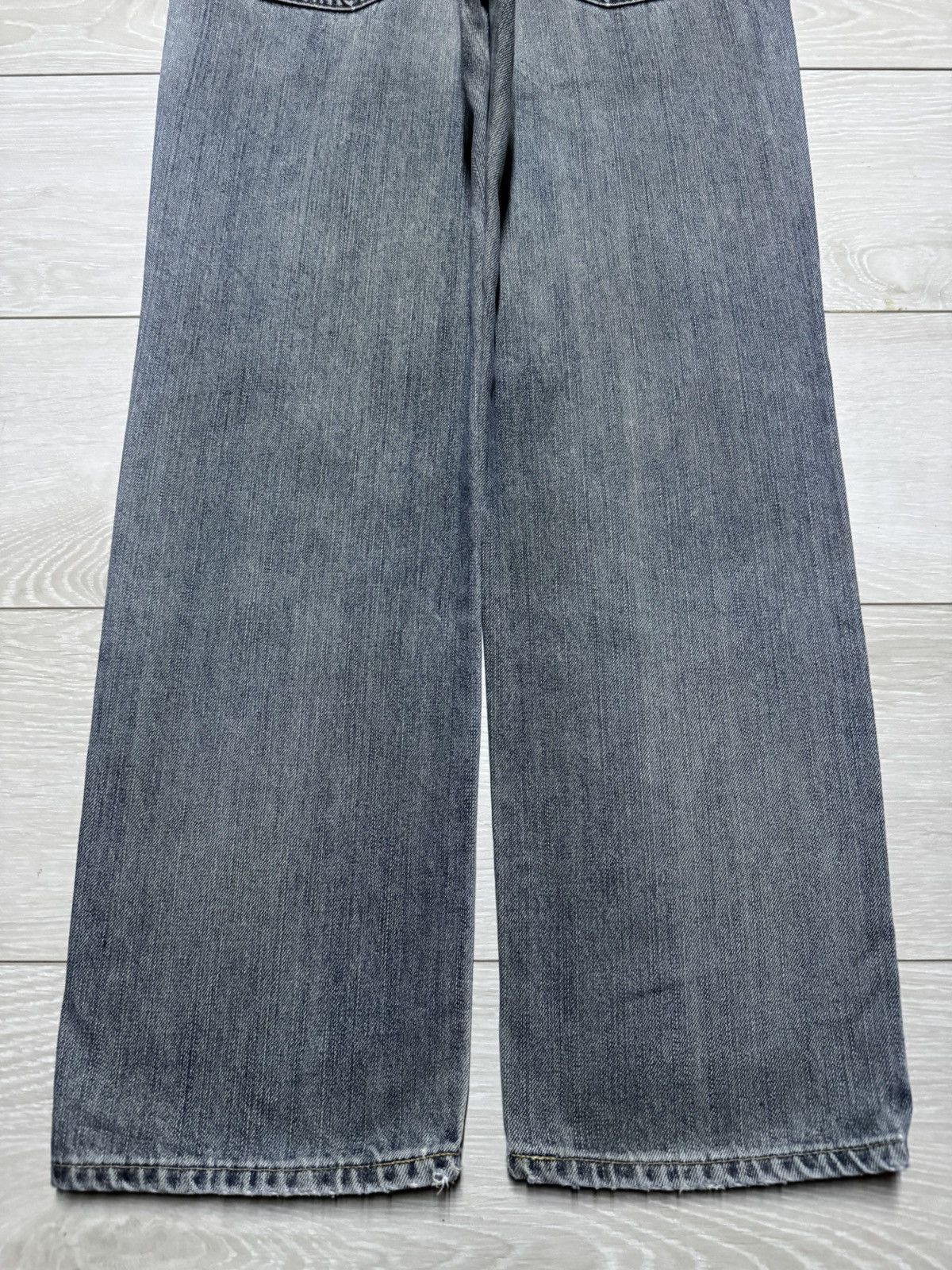 Edwin Vintage Edwin 403 Denim Distressed Loose Jeans Size US 32 / EU 48 - 6 Thumbnail