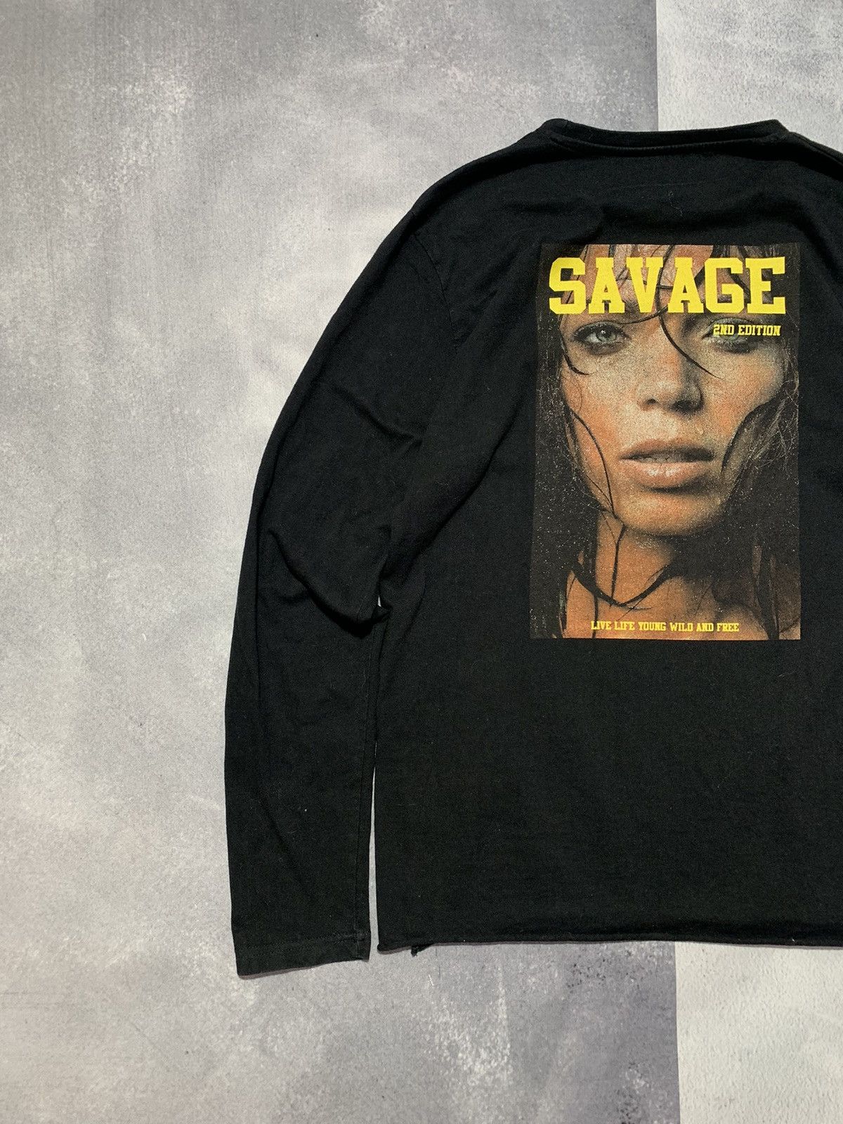 Band Tees Vintage Y2K Savage band long sleeve tee big logo size L Size US L / EU 52-54 / 3 - 2 Thumbnail