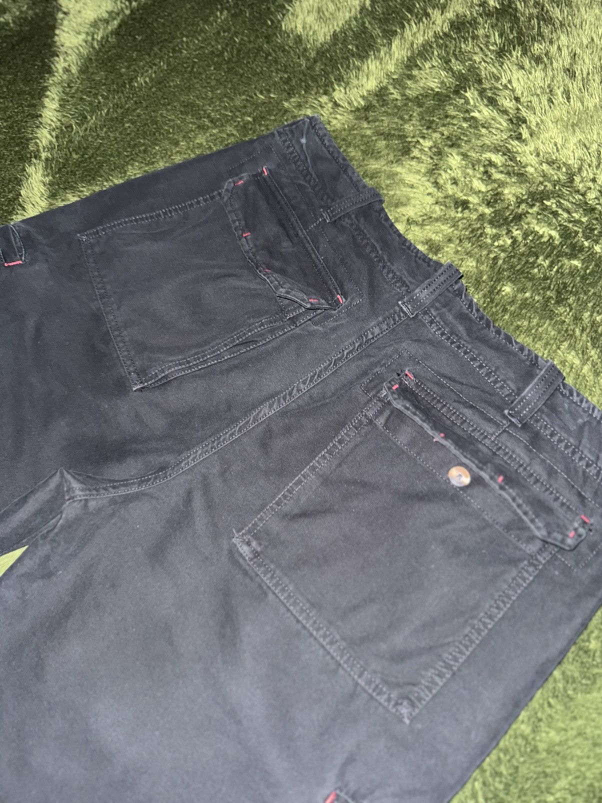 Tommy Hilfiger [W36/L32] TOMMY HILFIGER Japan Hidden Cargo Pants Black Size US 36 / EU 52 - 11 Thumbnail