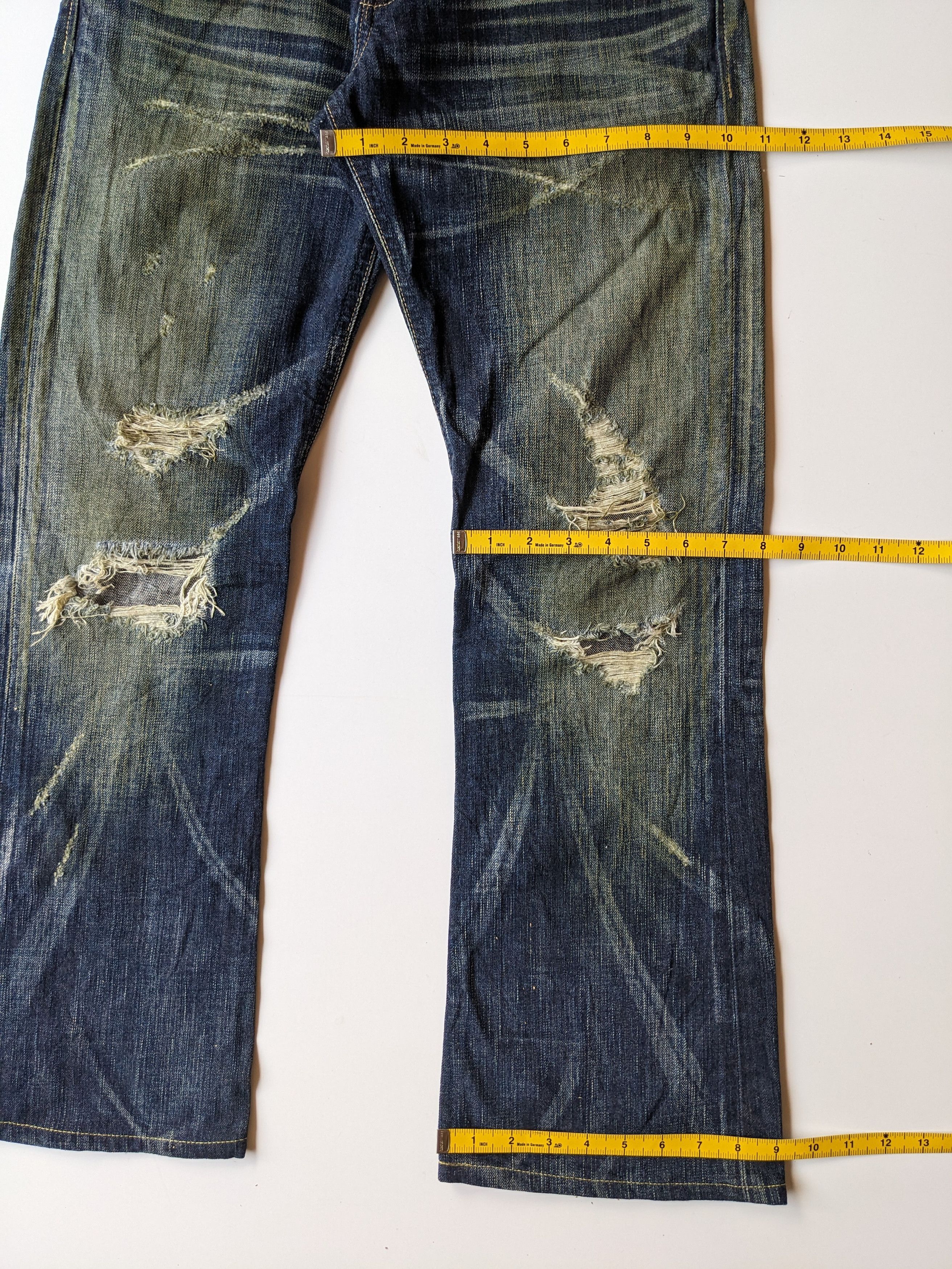 Edwin × GOSTAR DE FUGA × If Six Was Nine Edwin 503 mud wash flare distressed jeans Size US 30 / EU 46 - 9 Thumbnail