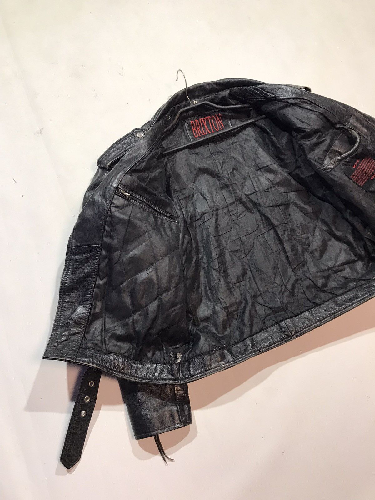 Vintage Vintage Brixton Leather Moto Biker jacket M size Size US M / EU 48-50 / 2 - 6 Thumbnail