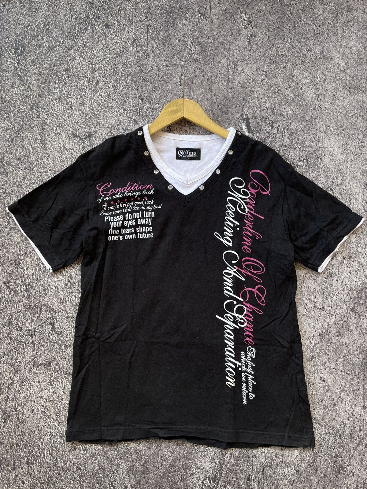 Japanese Brand Y2k Collins ifsixwasnine ter Size US L / EU 52-54 / 3 - 1 Thumbnail