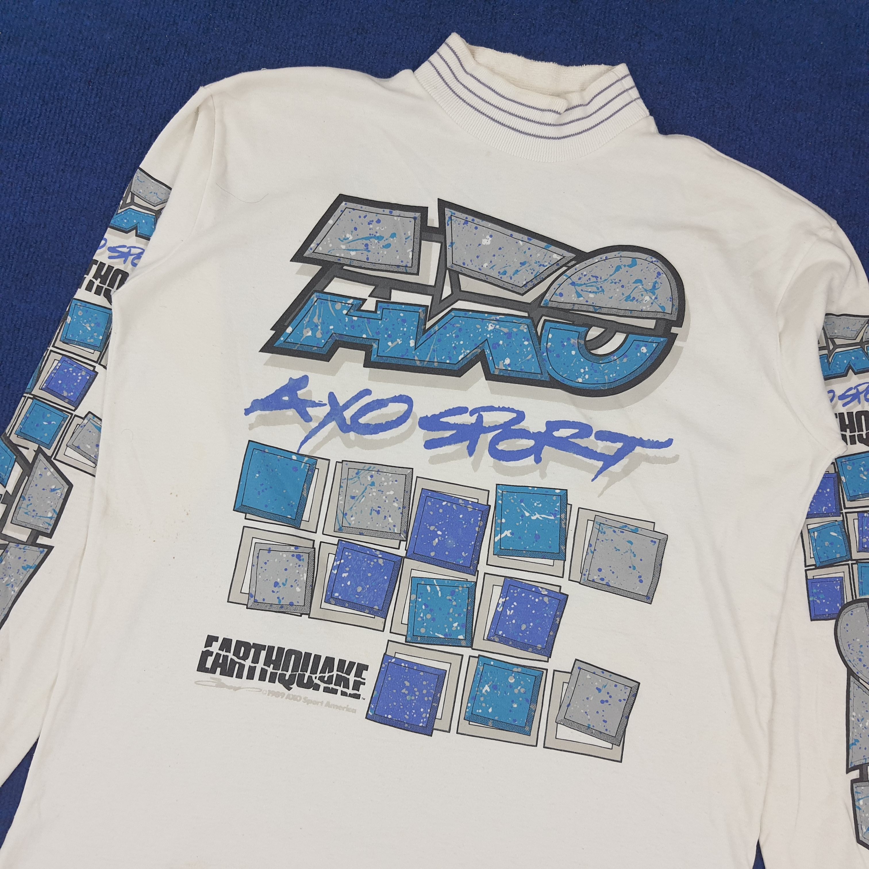 Vintage Vintage AXO Sports Fisher 36 Long Sleeve Tshirt Size US L / EU 52-54 / 3 - 2 Thumbnail