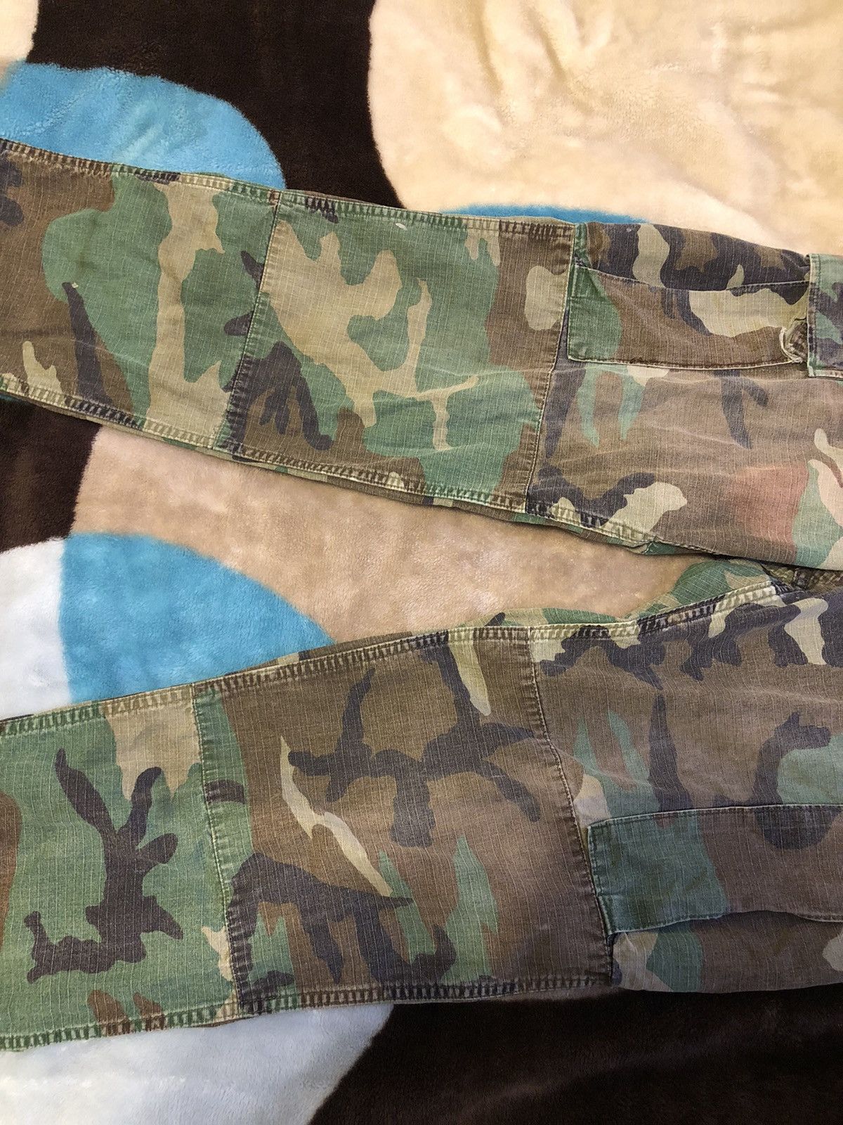 Vintage Vintage 90’s US Army Combat Double Knee Camo Pants Size US 32 / EU 48 - 3 Thumbnail