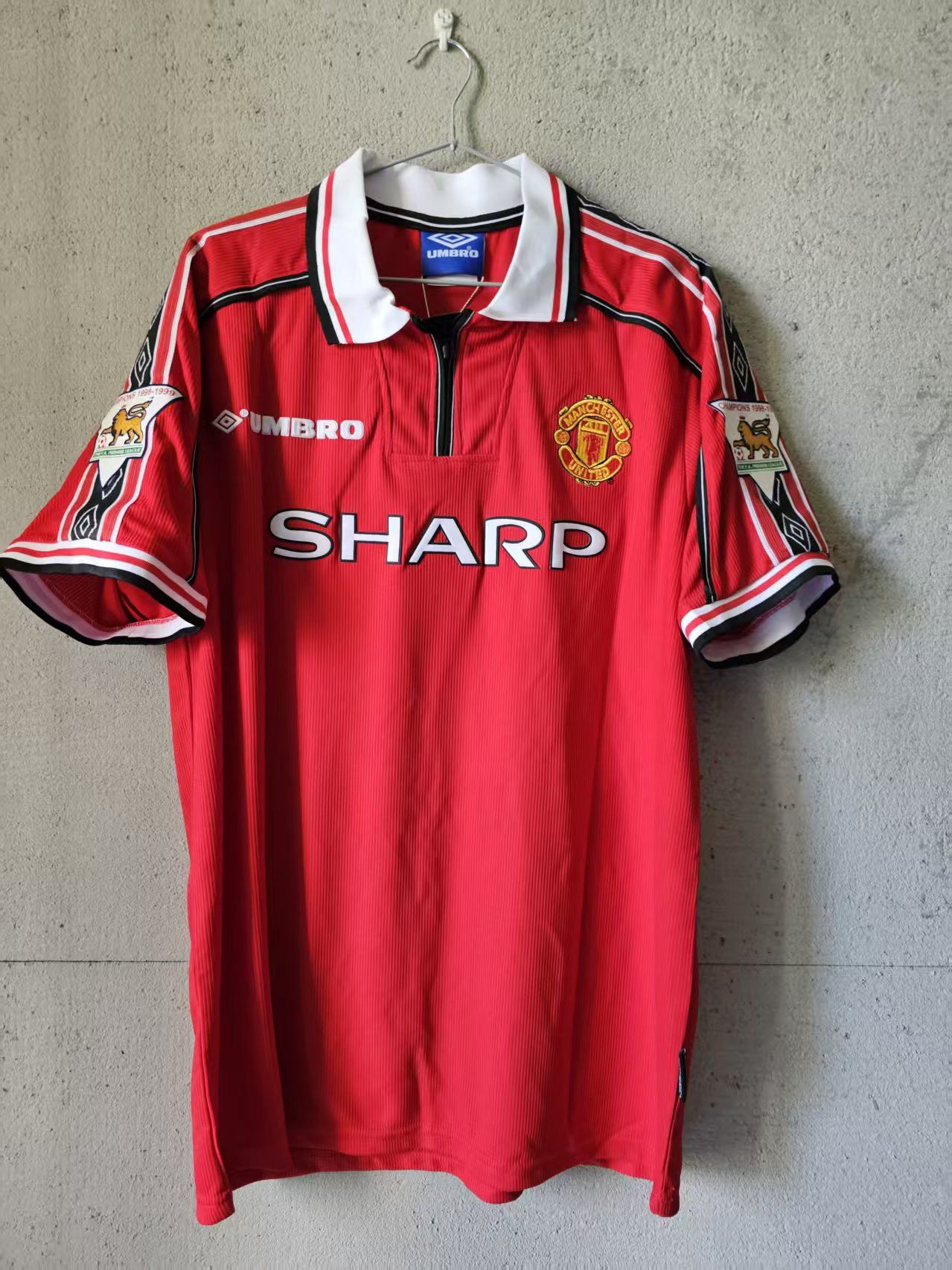 Other 1998 MUFC #7 David Beckham Jersey Home Size US XL / EU 56 / 4 - 2 Thumbnail