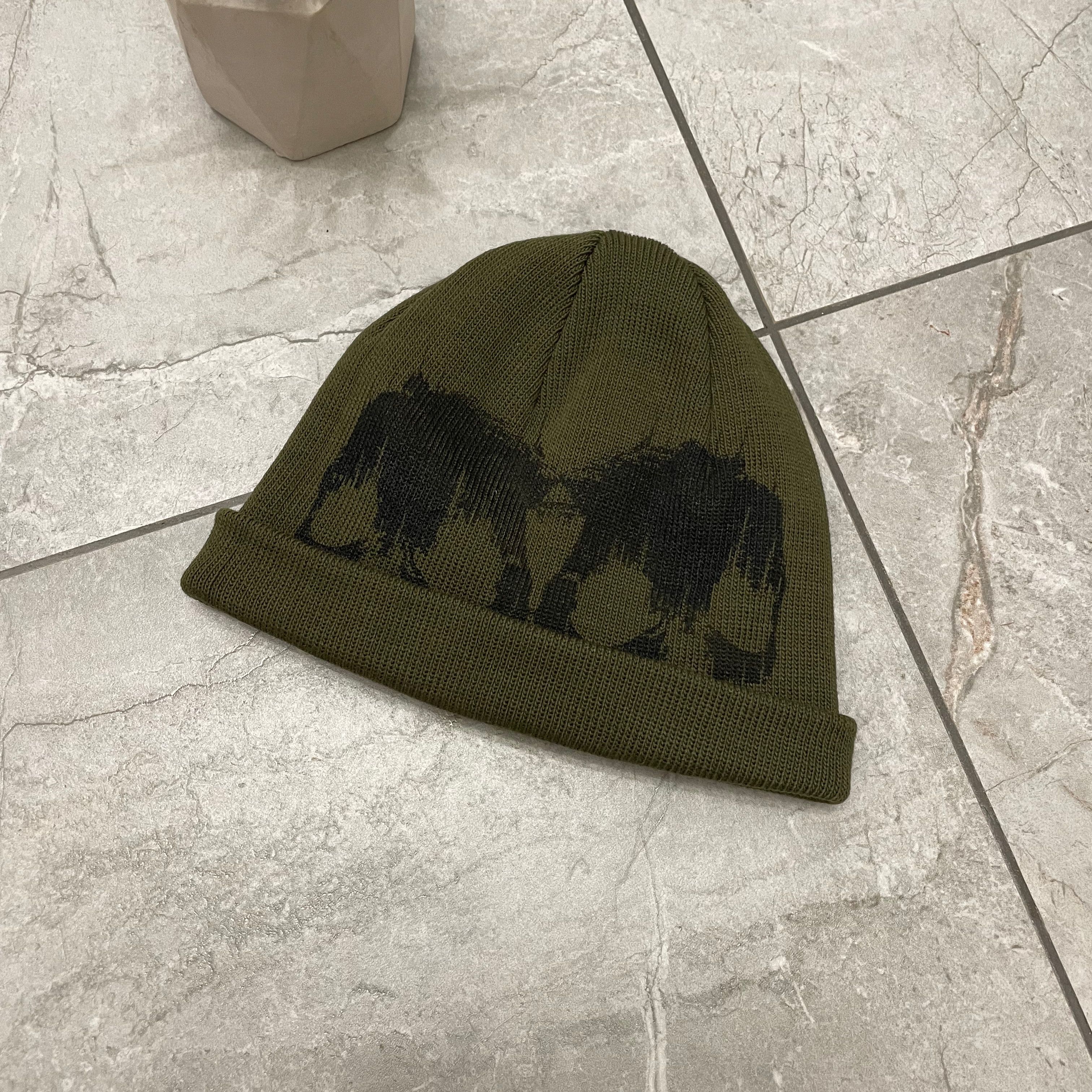 Other Very rare beanie hat y2k grunge print skull Size ONE SIZE - 5 Thumbnail