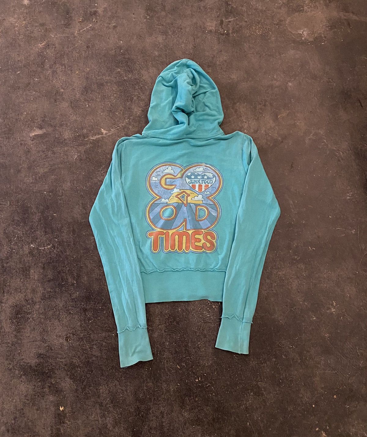 Hysteric Glamour × Japanese Brand Y2k Junk Food ifsixwasnine Zip Hoodie Size US M / EU 48-50 / 2 - 1 Thumbnail