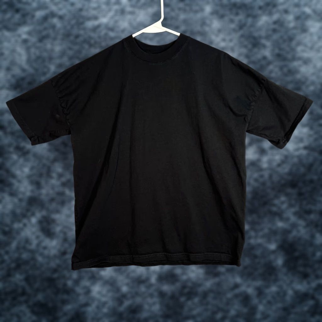 Vintage ES Shirt Mens Size Small Black 100% Cotton Short-Sleeve Crewneck T-Shirt Size US S / EU 44-46 / 1 - 1 Thumbnail
