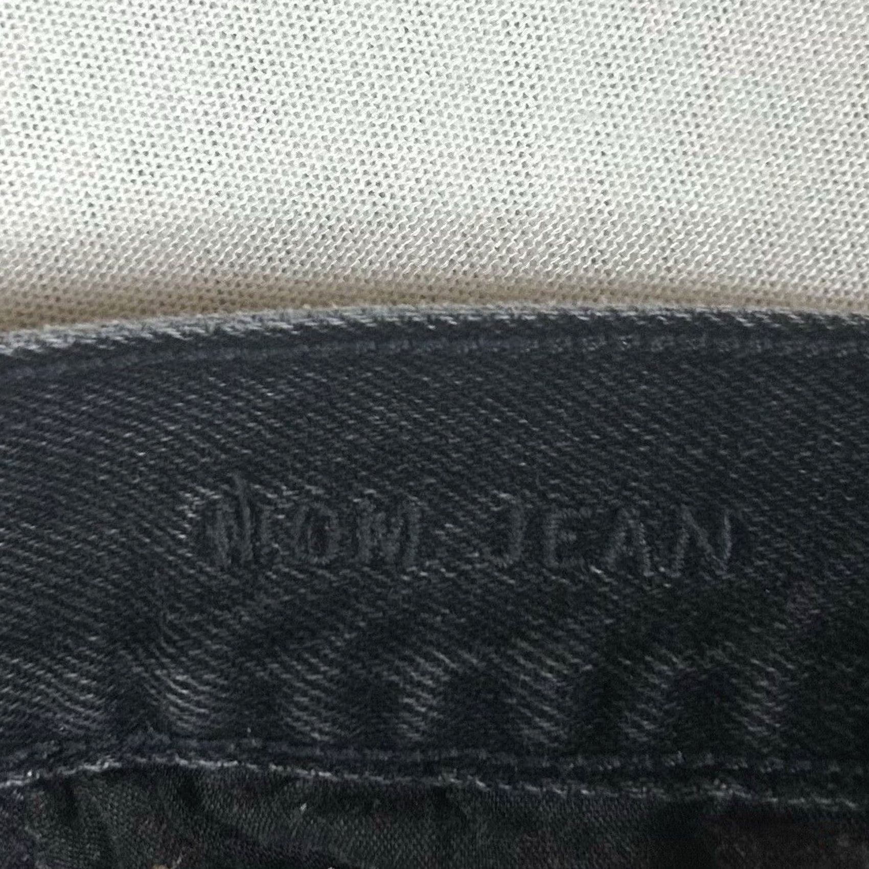 American Eagle Outfitters American Eagle Outfitters Mom Jeans Black Size 0 Mid Rise Denim Pants Women Regular C Size 25" / US 0 / IT 36 - 4 Thumbnail
