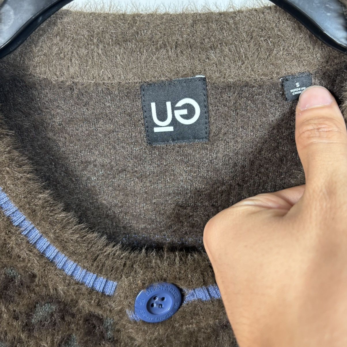 GU × Undercover Undercover x GU FW25 Silent Noise Camo Cardigan Size S Size US S / EU 44-46 / 1 - 3 Thumbnail