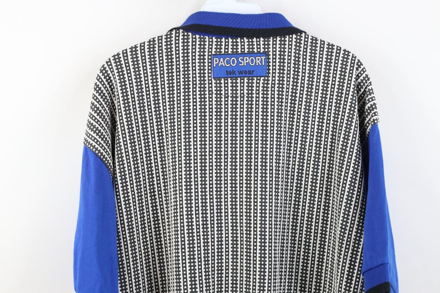 Vintage Deadstock Vintage 90s Streetwear Knit 1/4 Zip Golf Polo Size US L / EU 52-54 / 3 - 11 Thumbnail