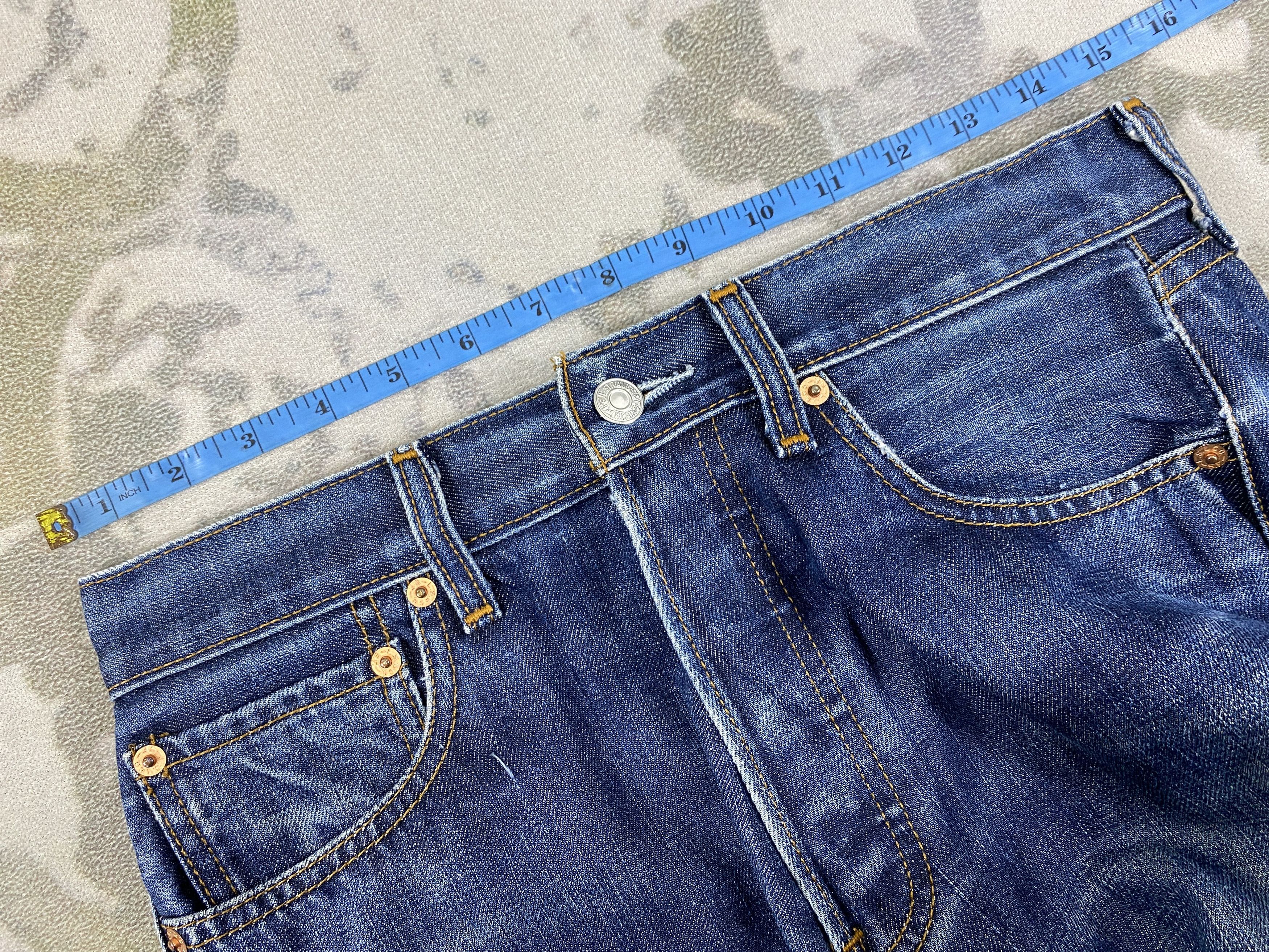 Levi's Distressed Blue Vintage Levi's 509 Jeans 30x30 Denim- JN3599 Size US 30 / EU 46 - 5 Thumbnail